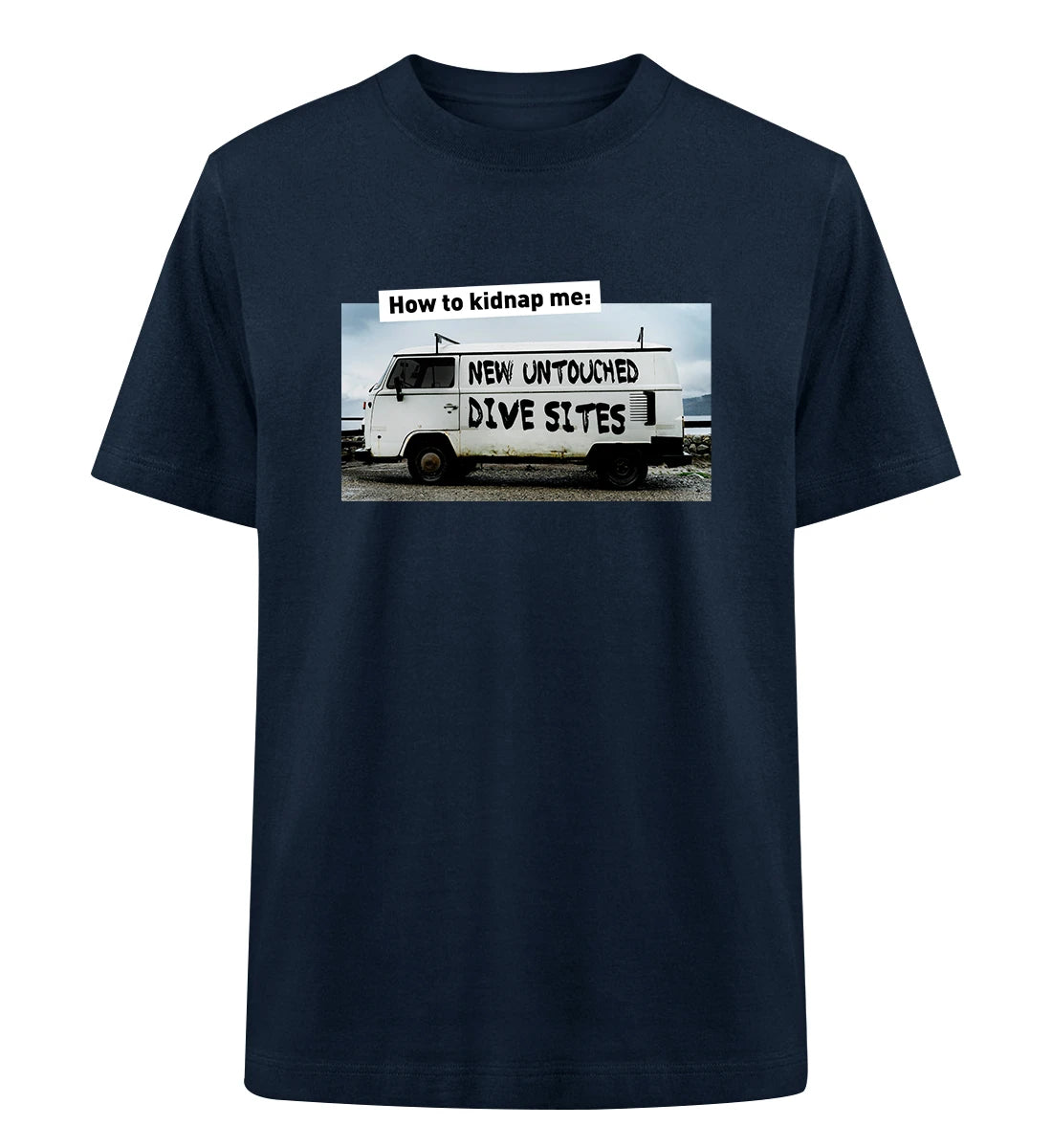 Untouched Dive Sites - 100 % Bio Oversized T-Shirt