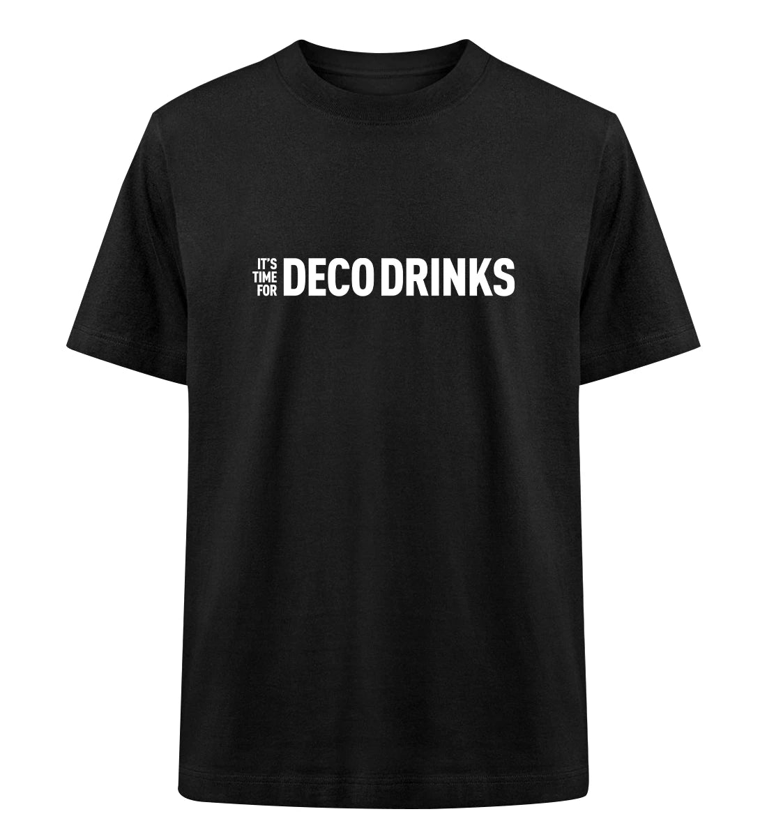 Deco Drinks - 100 % Bio Oversized T-Shirt