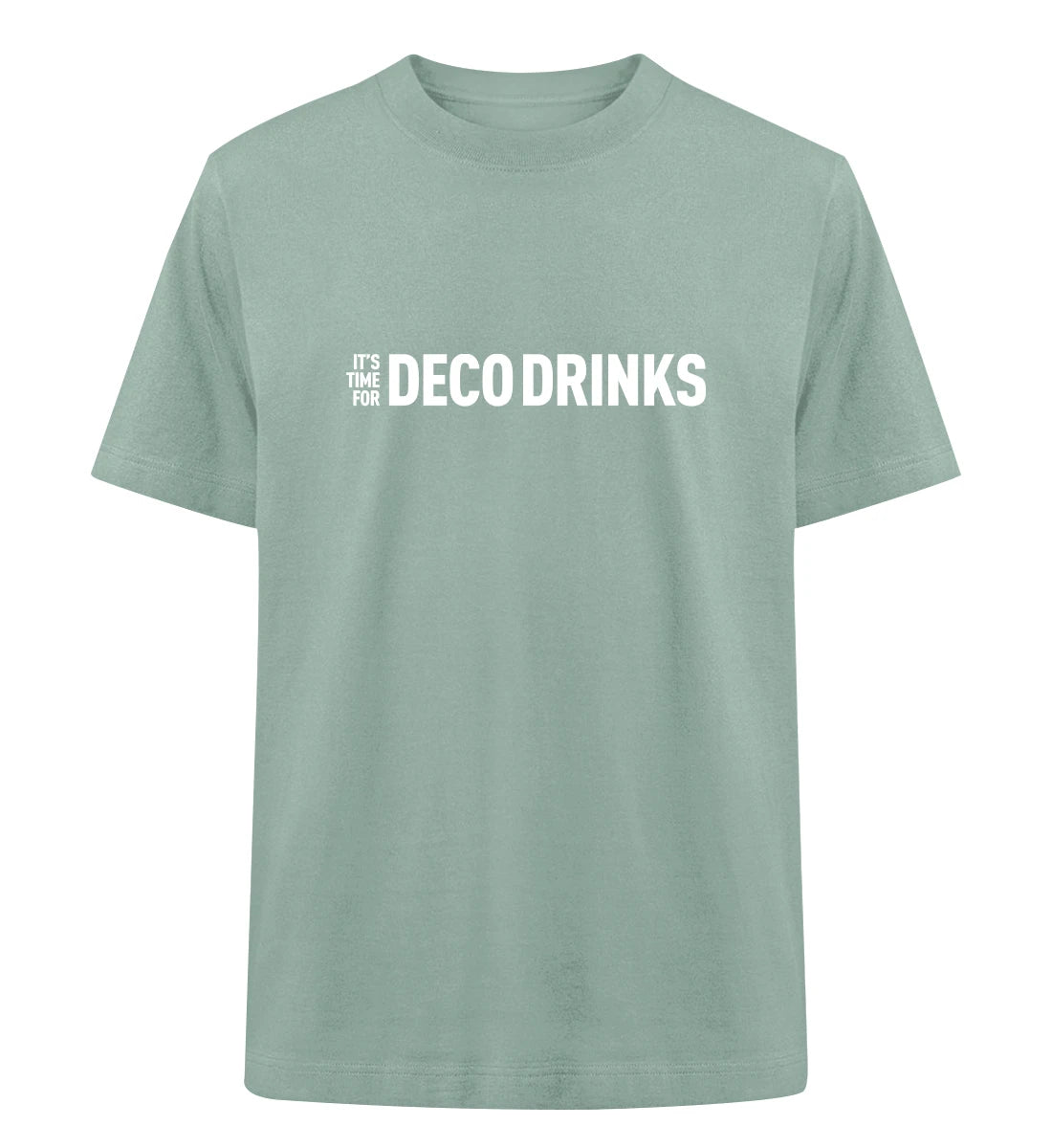 Deco Drinks - 100 % Bio Oversized T-Shirt