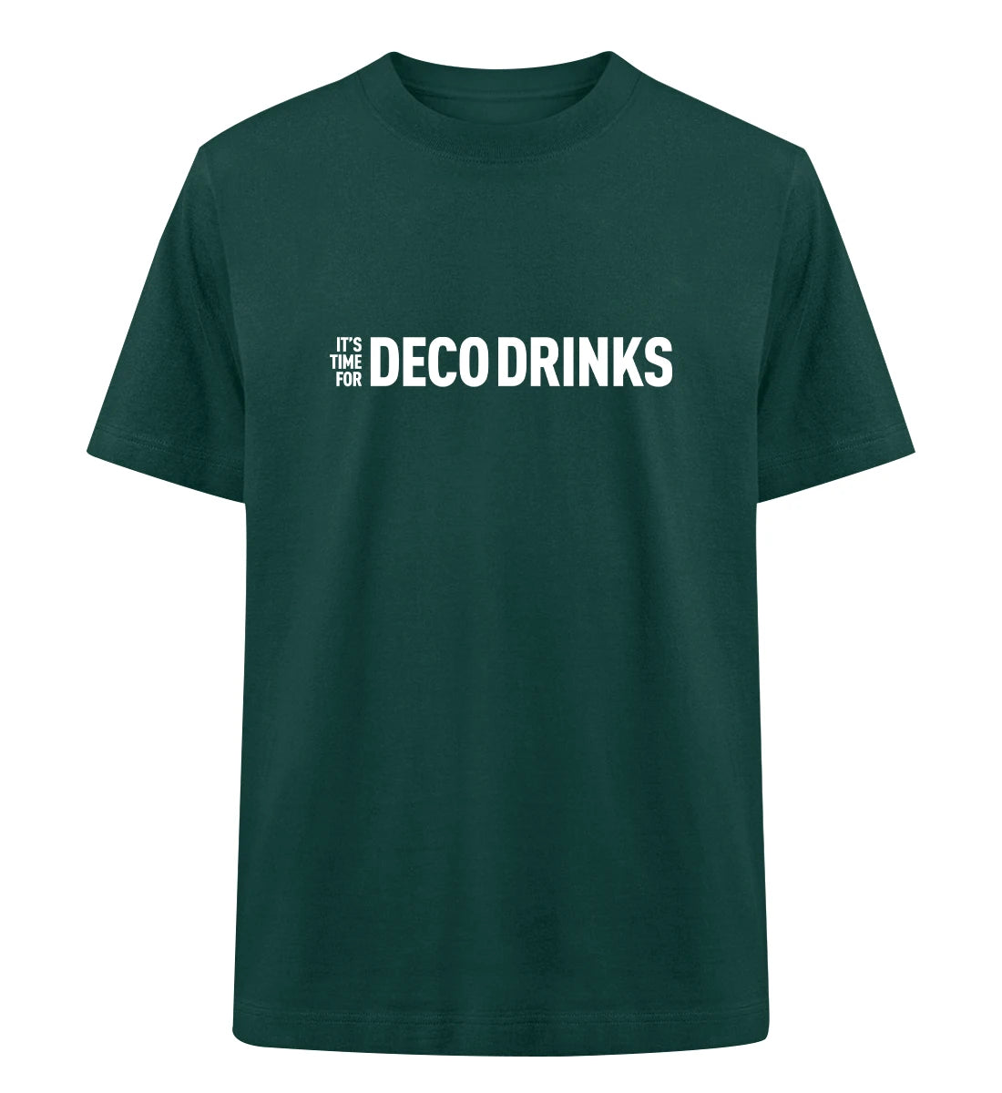 Deco Drinks - 100 % Bio Oversized T-Shirt