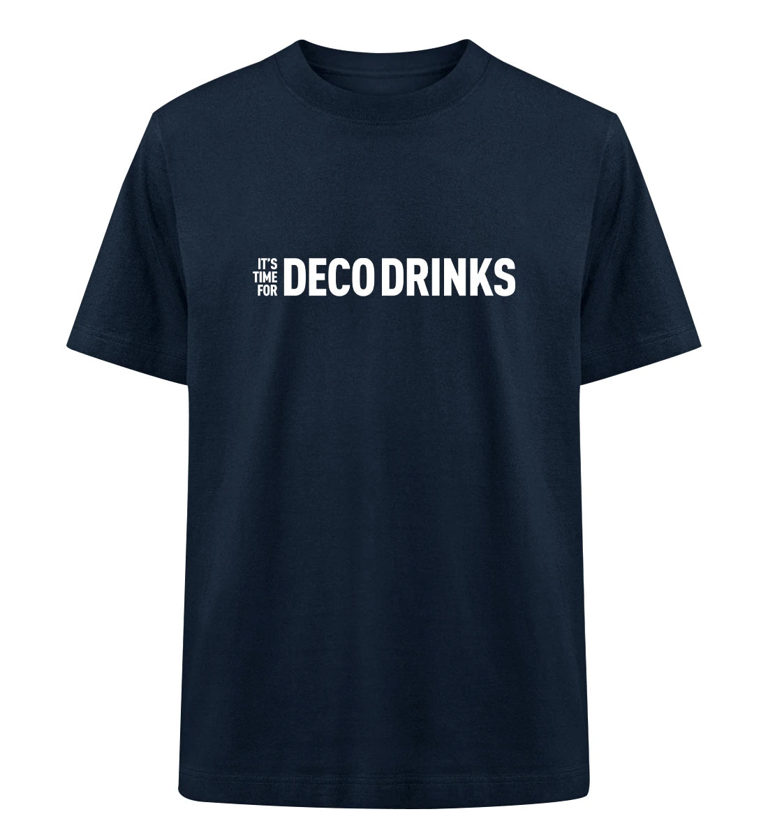 Deco Drinks - 100 % Bio Oversized T-Shirt