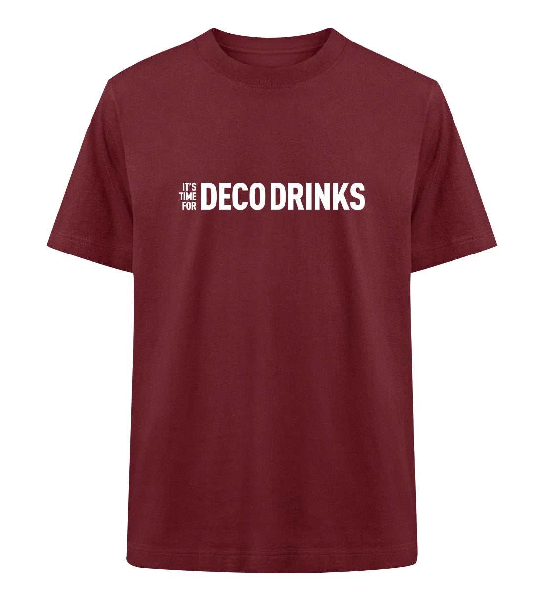 Deco Drinks - 100 % Bio Oversized T-Shirt