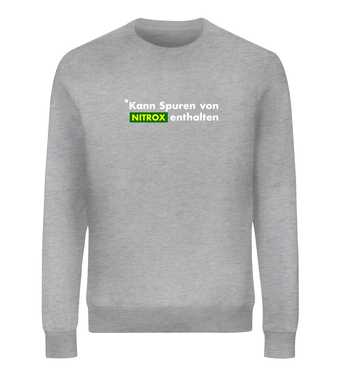 Kann Spuren von Nitrox enthalten - Bio Sweater