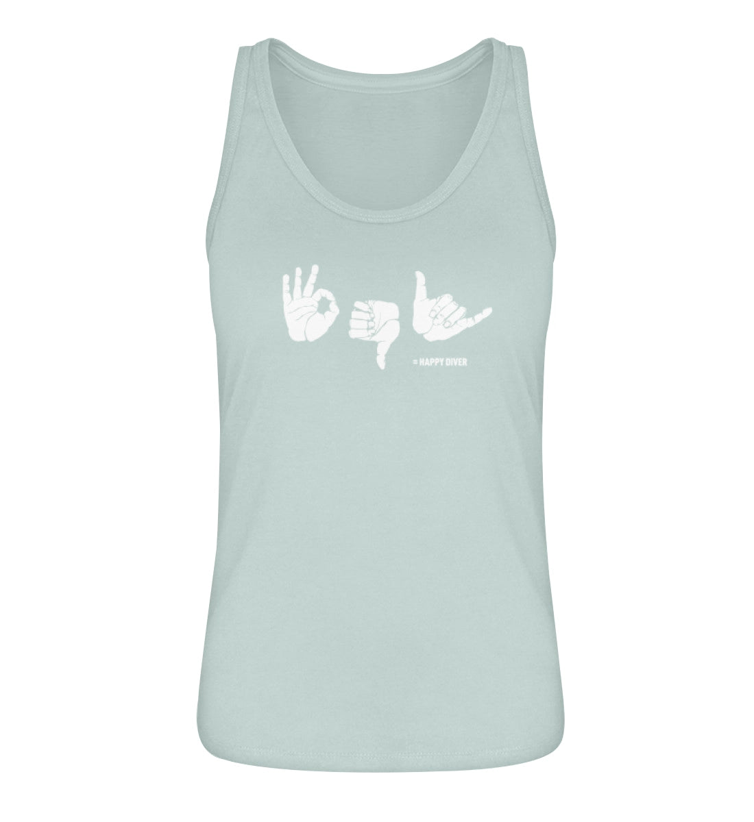 Happy Diver - 100 % Bio Frauen Tanktop