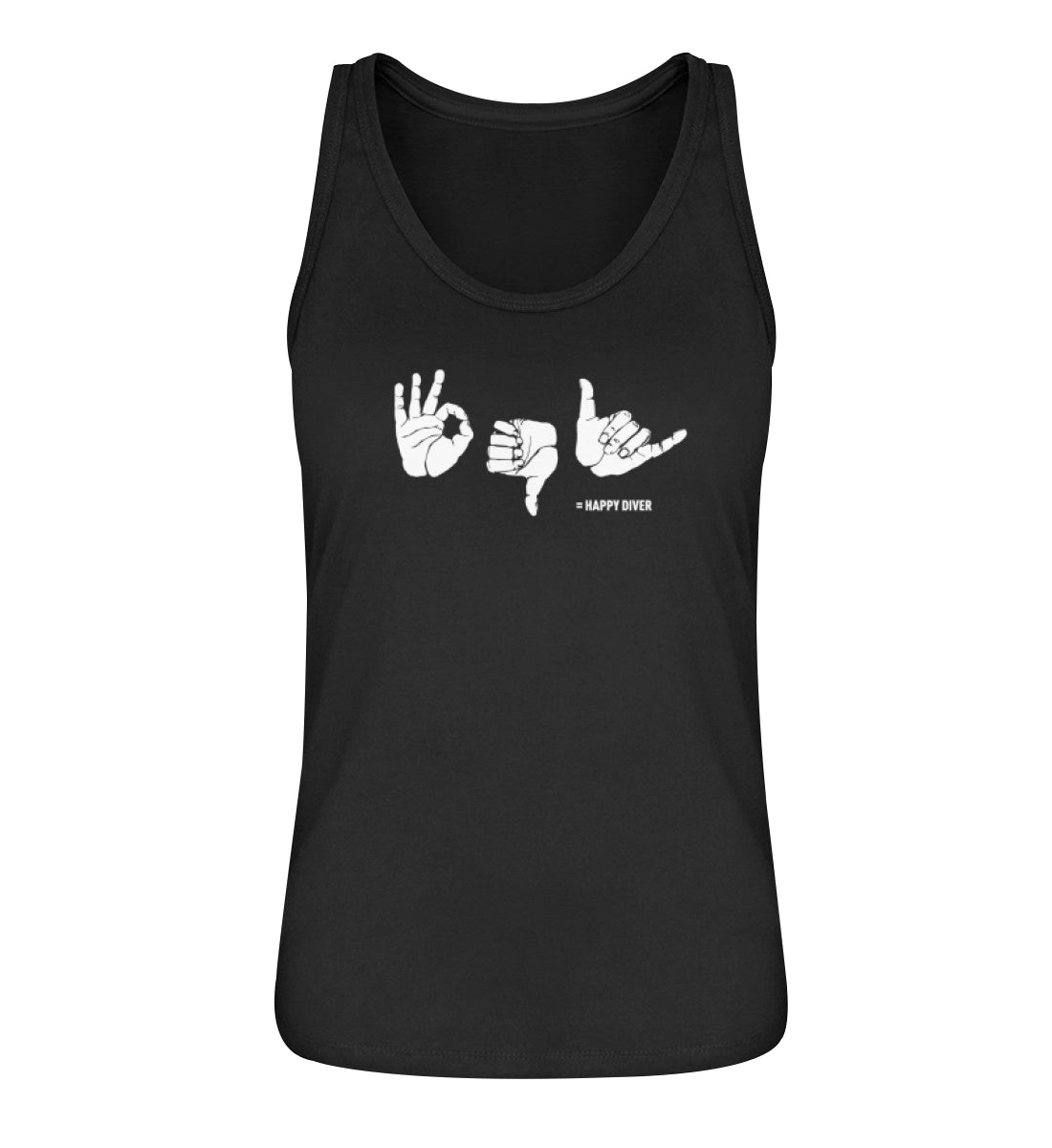 Happy Diver - 100 % Bio Frauen Tanktop