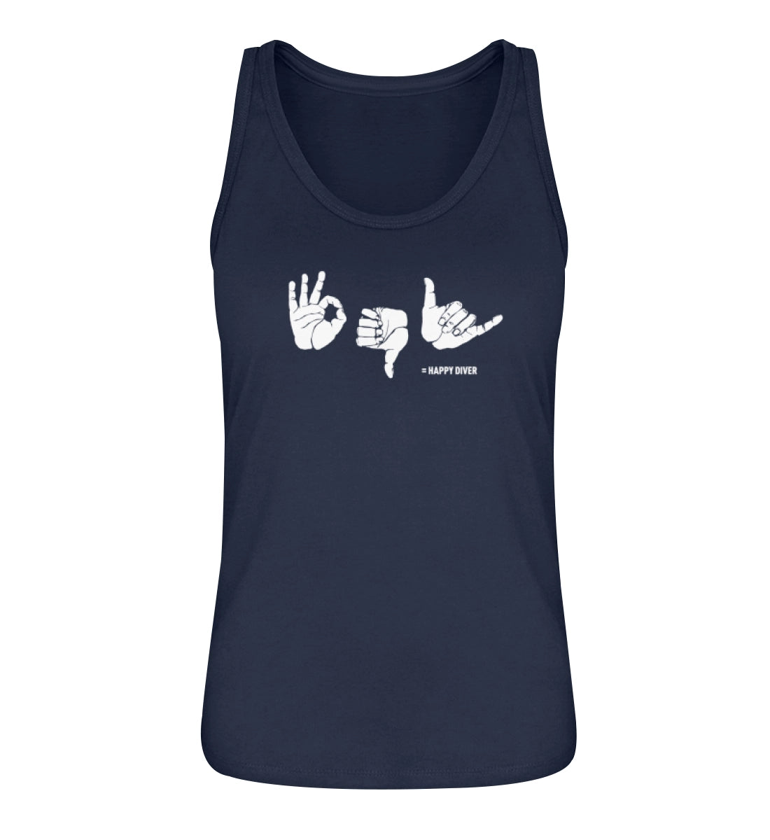 Happy Diver - 100 % Bio Frauen Tanktop