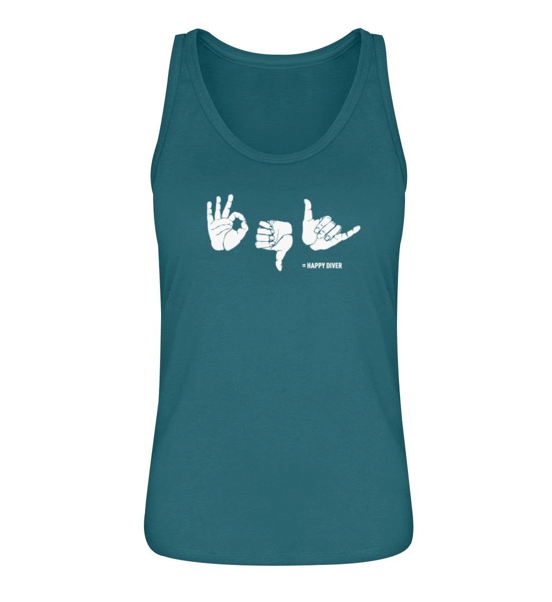 Happy Diver - 100 % Bio Frauen Tanktop