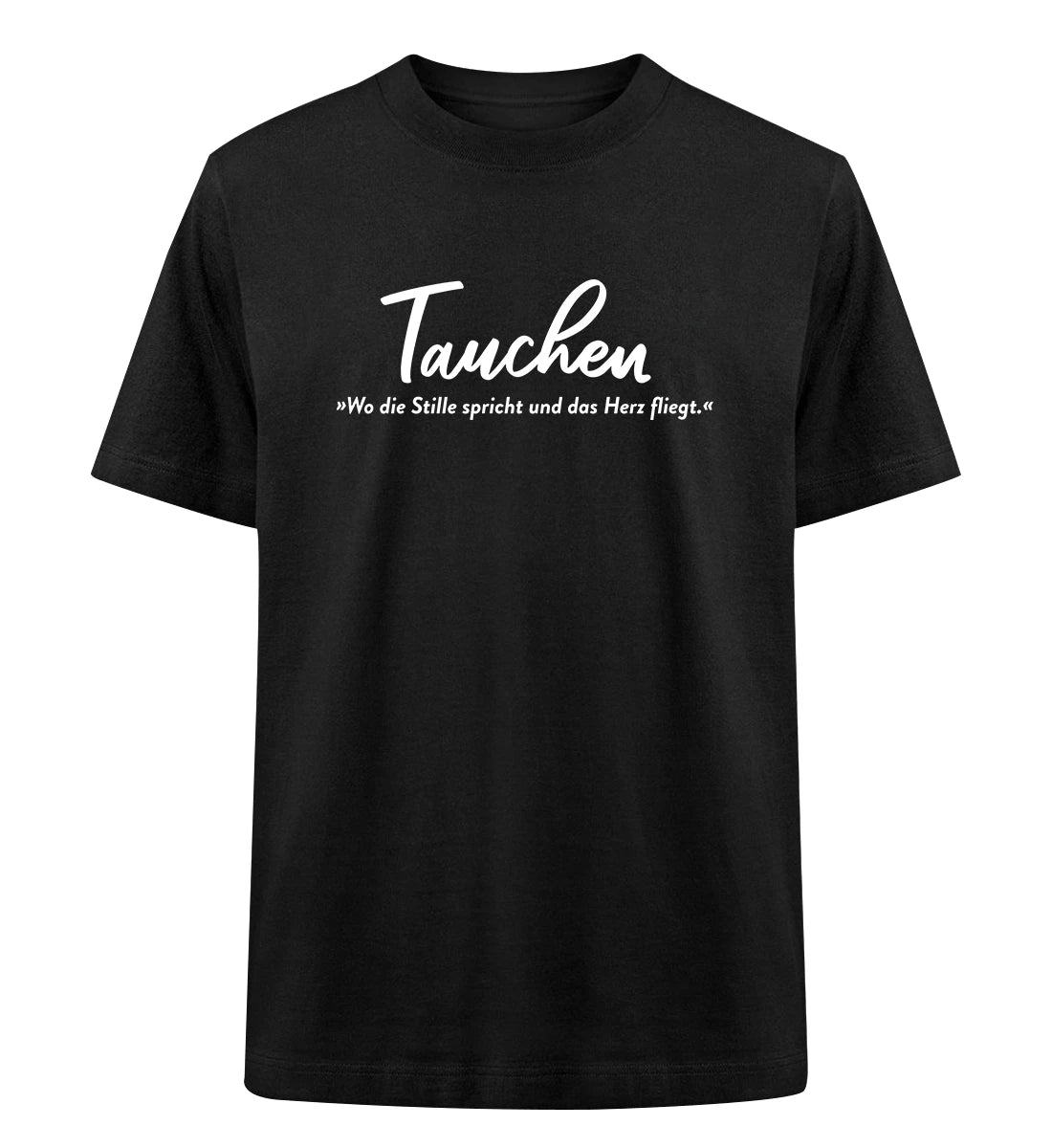 Tauchen Bedeutung - 100 % Bio Oversized T-Shirt
