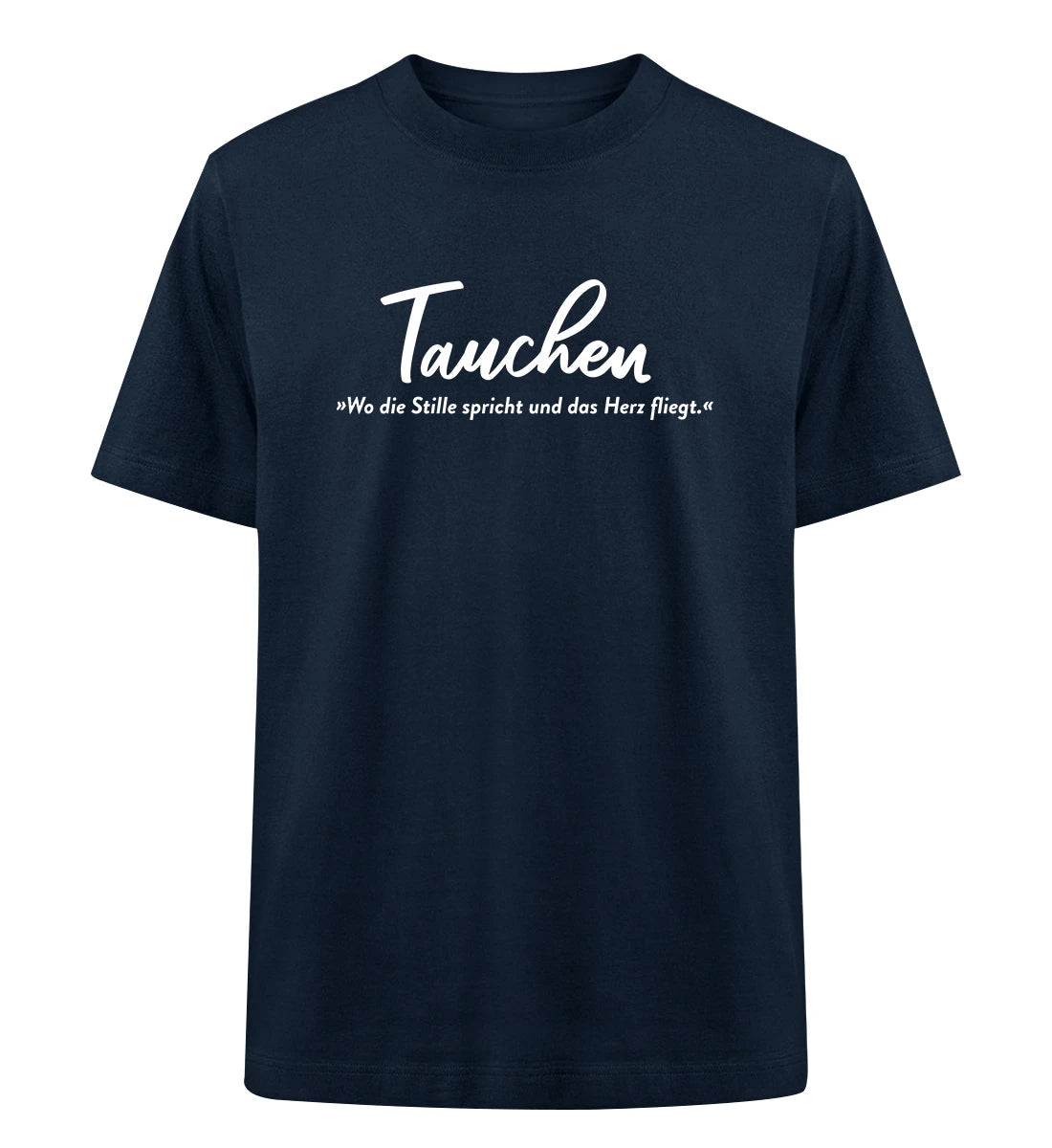 Tauchen Bedeutung - 100 % Bio Oversized T-Shirt