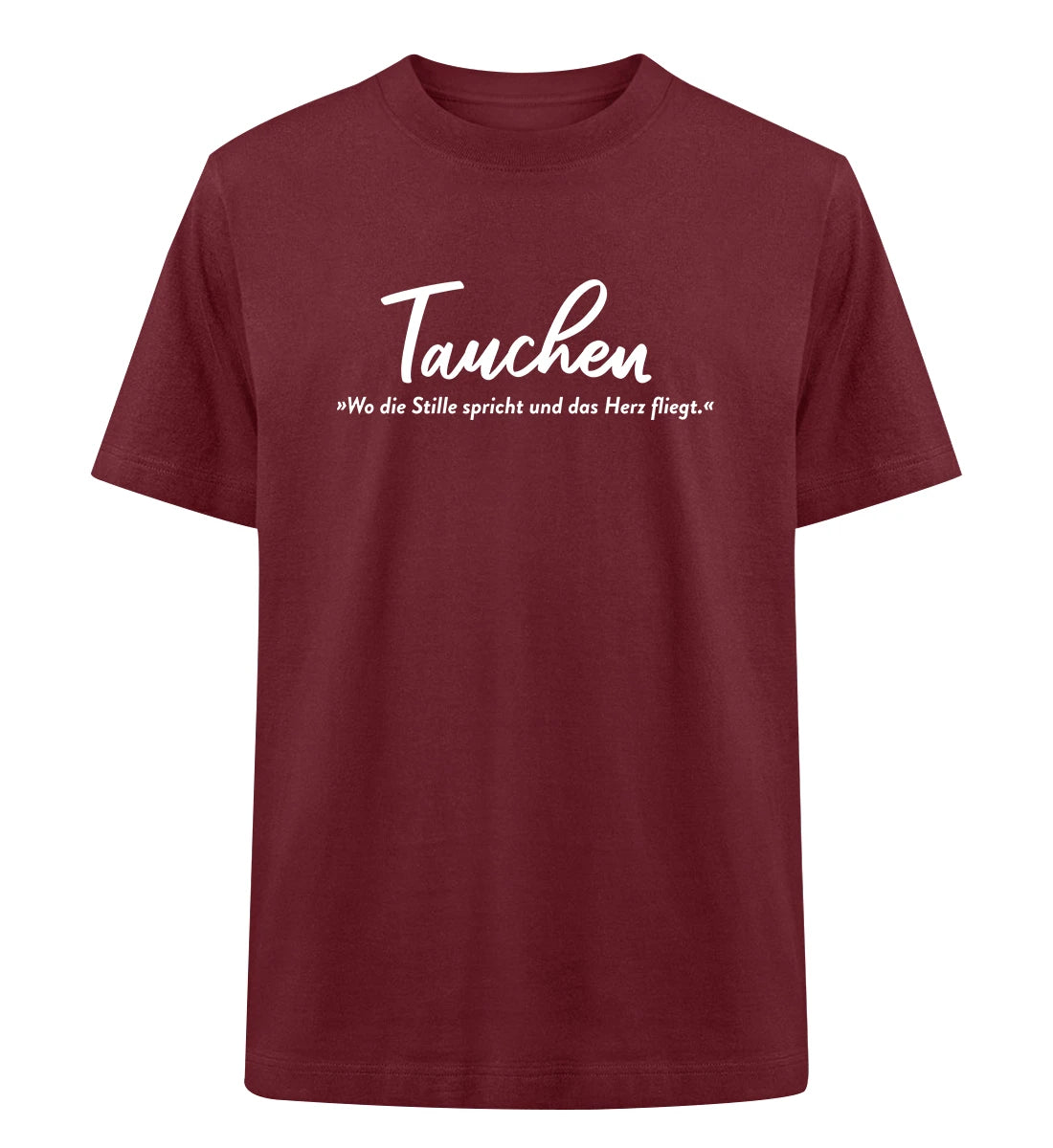 Tauchen Bedeutung - 100 % Bio Oversized T-Shirt