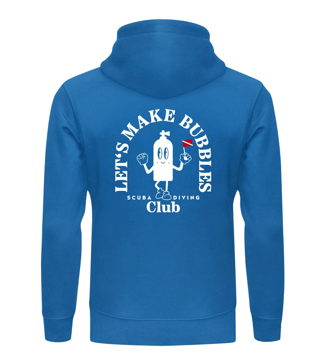 Let's make Bubbles Backprint - Bio Hoodie