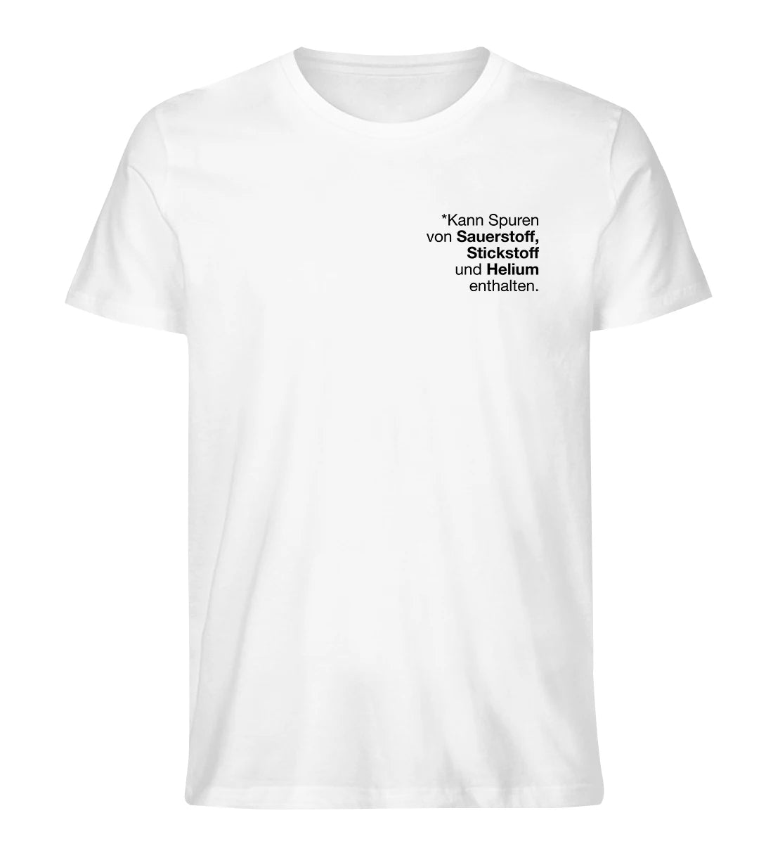 Kann Spuren von Trimix enthalten - 100 % Bio T-Shirt