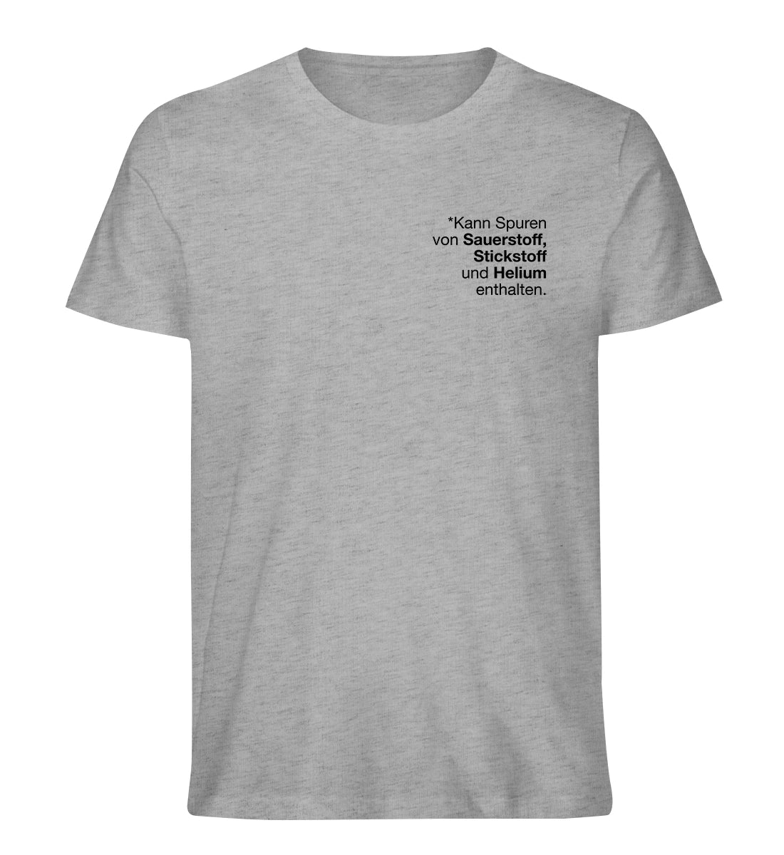 Kann Spuren von Trimix enthalten - 100 % Bio T-Shirt