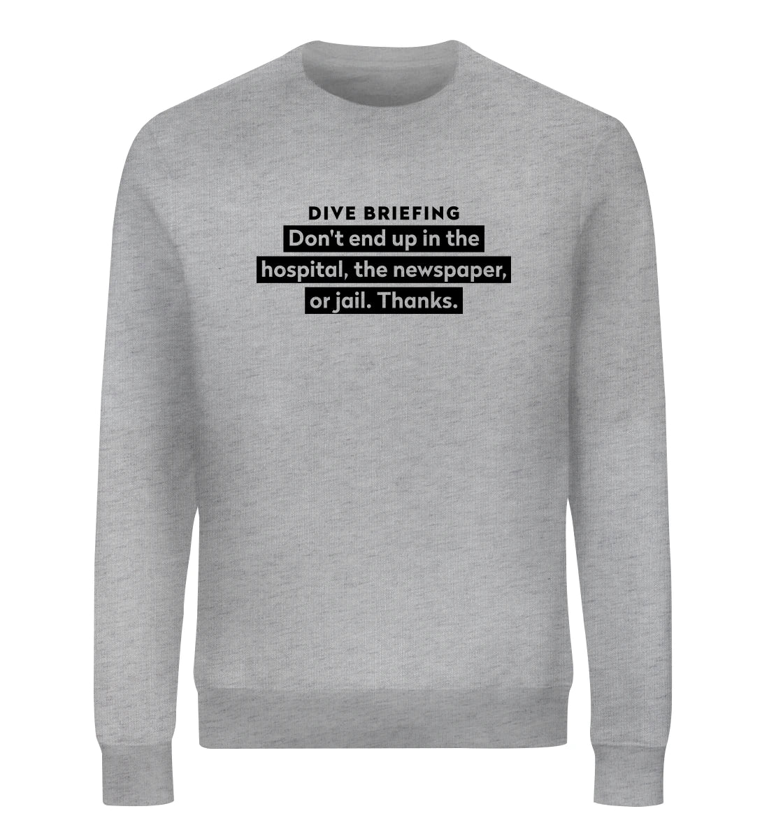 Dive Briefing - Bio Sweater