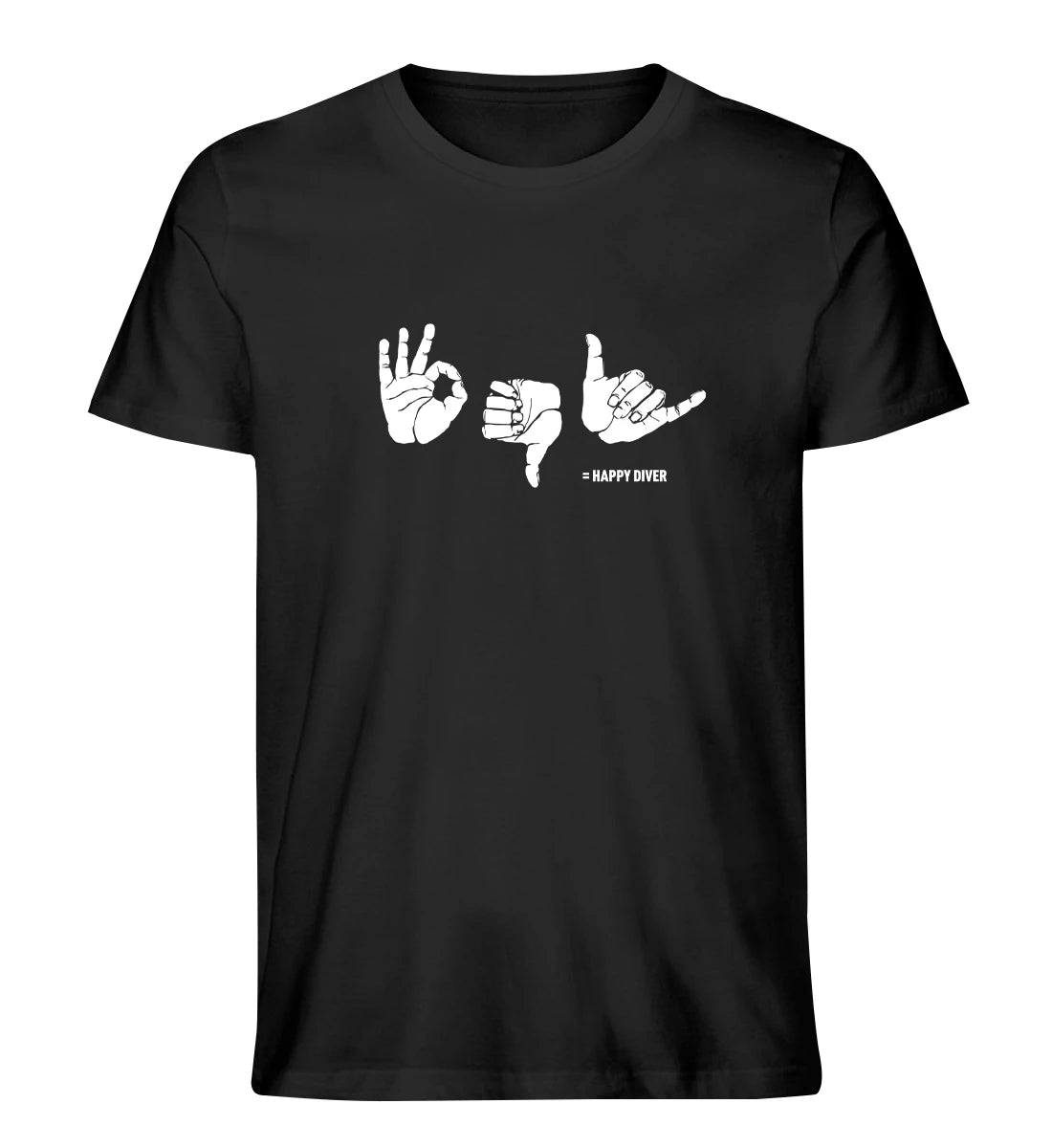 Happy Diver - 100 % Bio T-Shirt