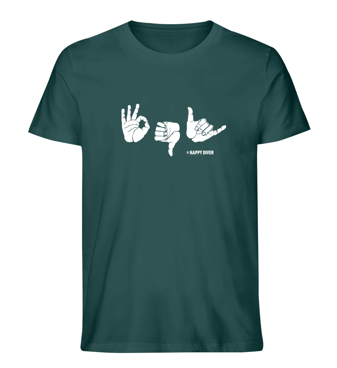 Happy Diver - 100 % Bio T-Shirt
