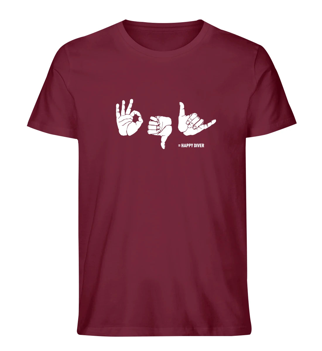 Happy Diver - 100 % Bio T-Shirt