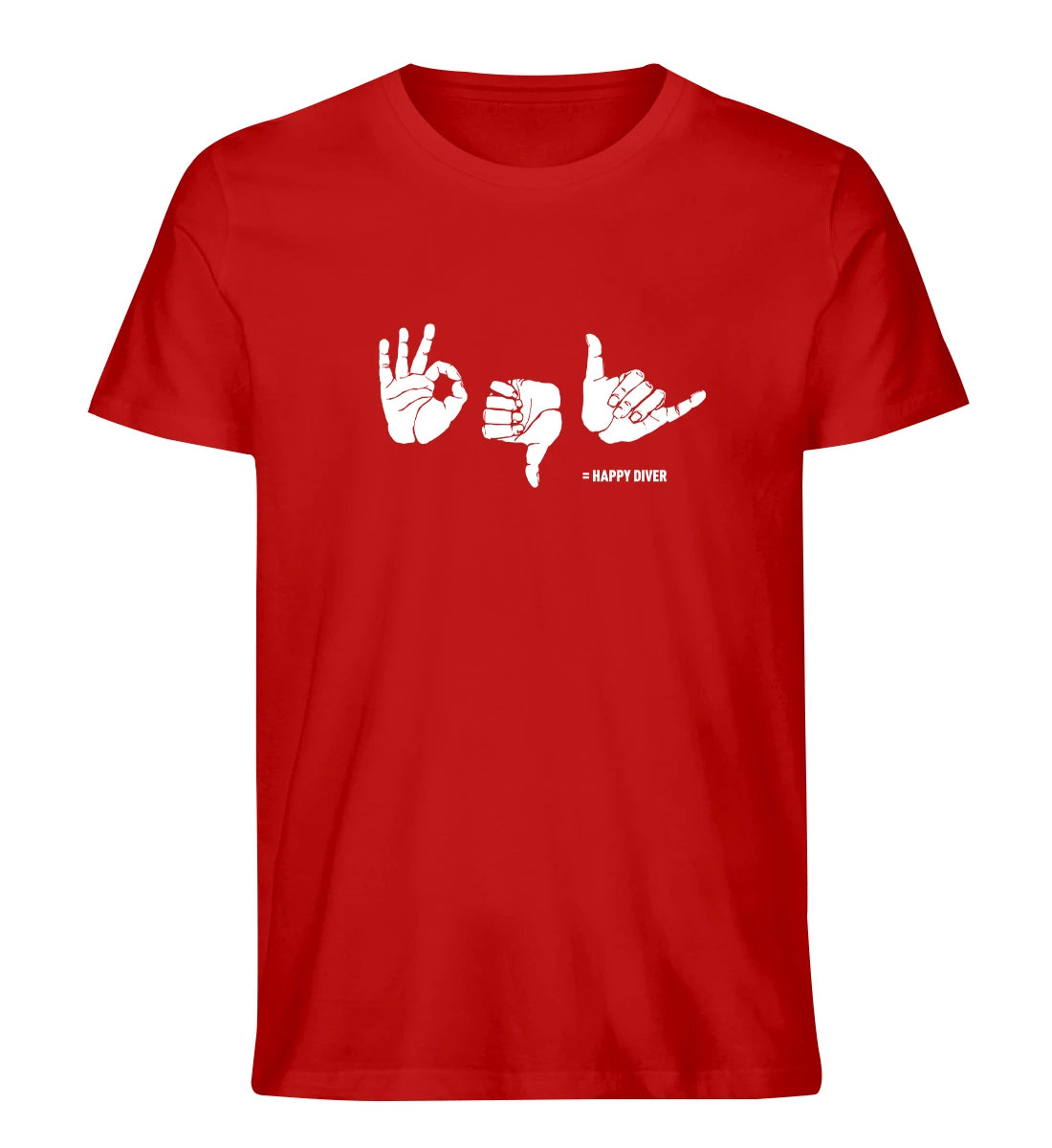 Happy Diver - 100 % Bio T-Shirt