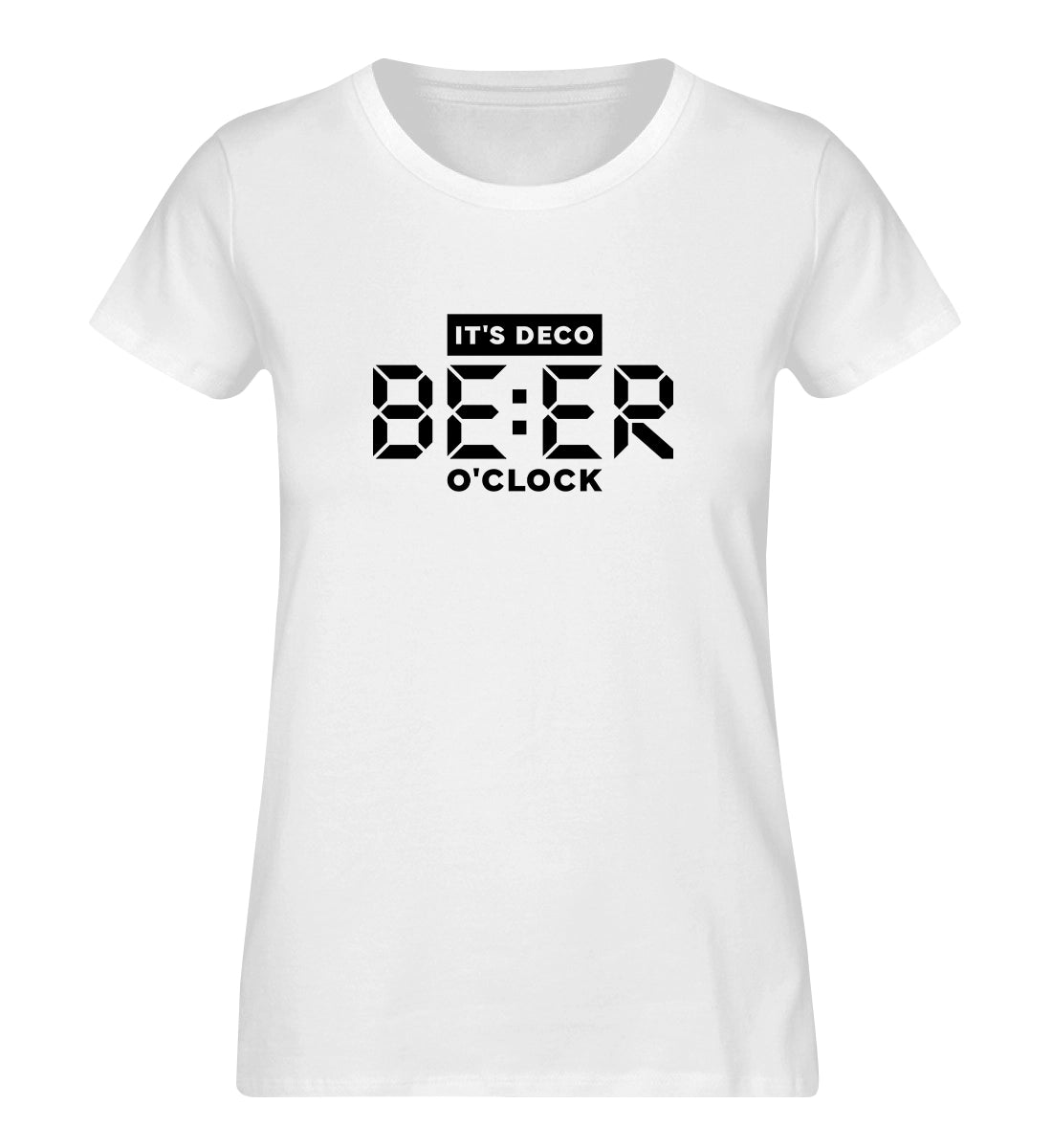 Deco Beer O'Clock - 100 % Bio Frauen T-Shirt