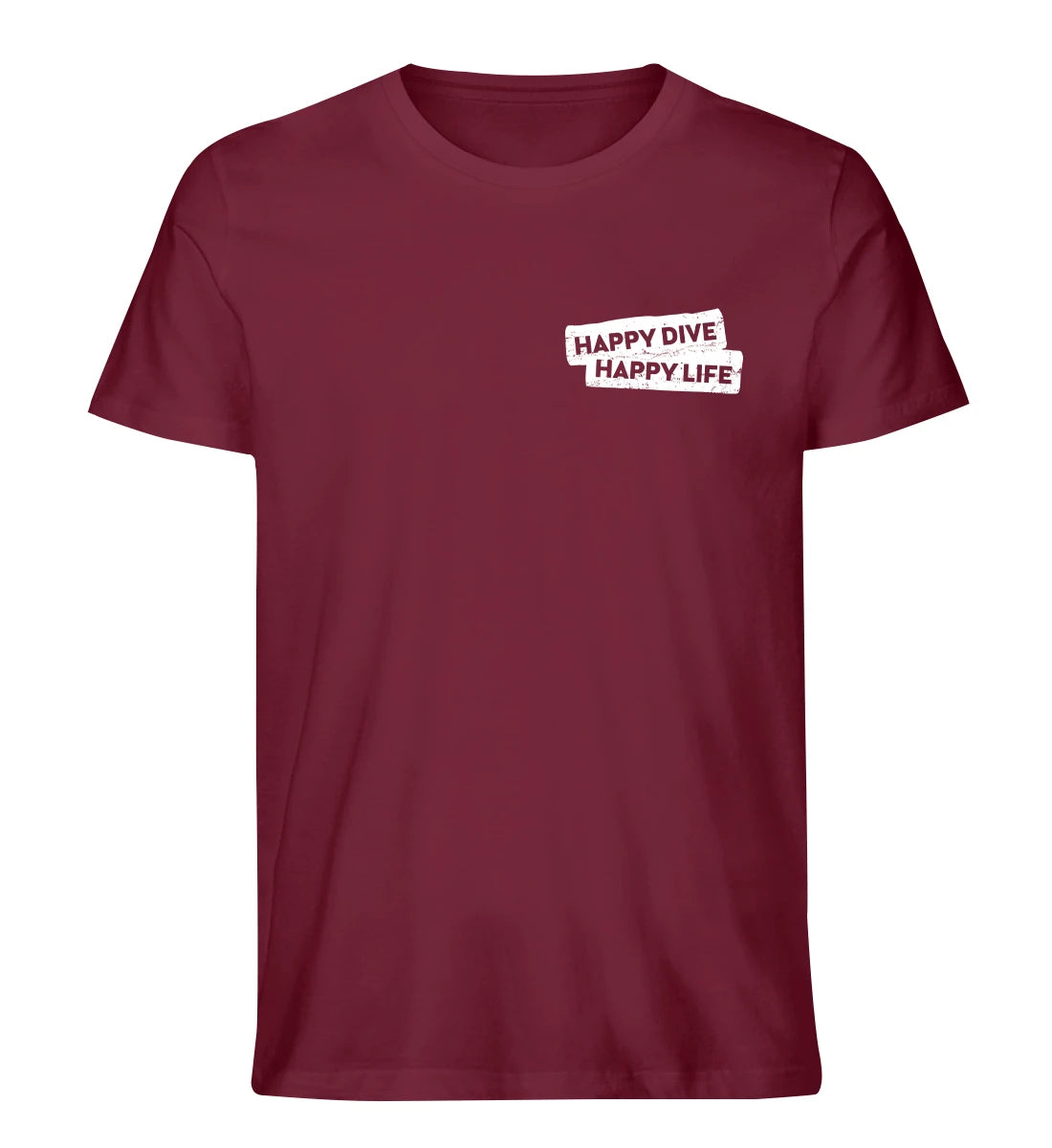 Happy Dive Happy Life - 100 % Bio T-Shirt