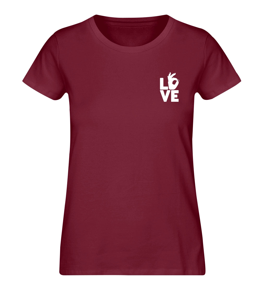Love - 100 % Bio Frauen T-Shirt