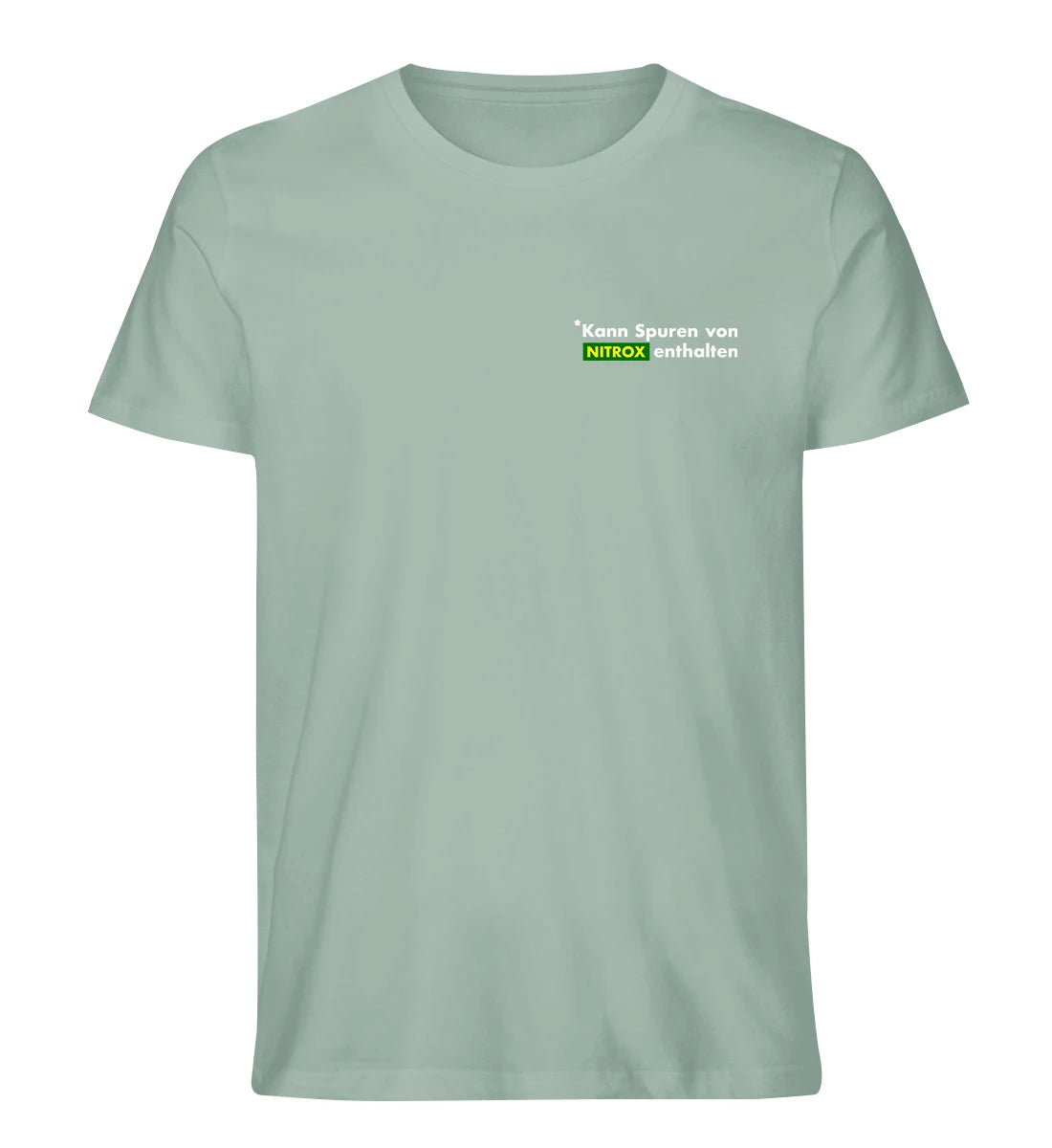 Kann Spuren von Nitrox enthalten - 100 % Bio T-Shirt