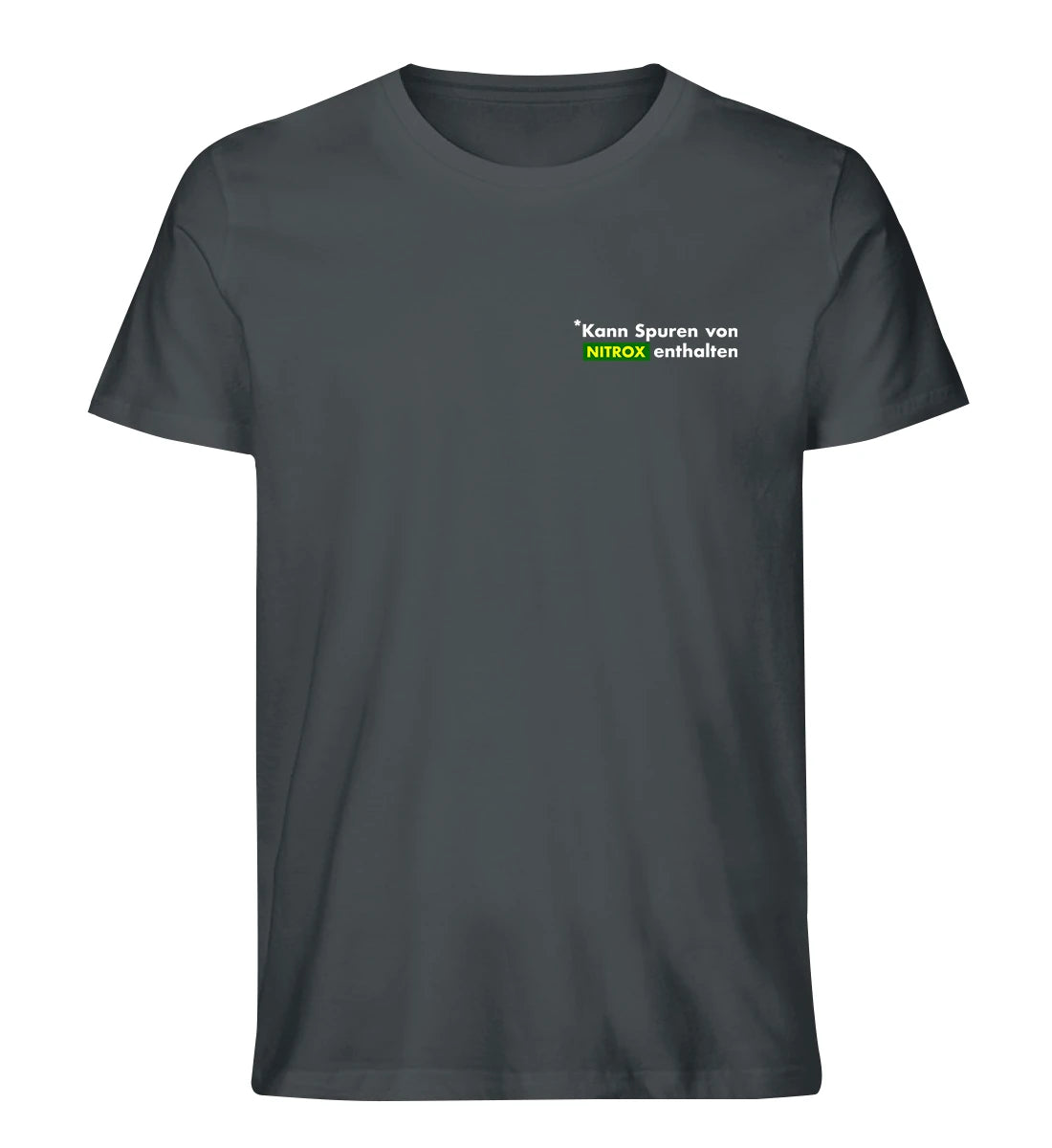 Kann Spuren von Nitrox enthalten - 100 % Bio T-Shirt