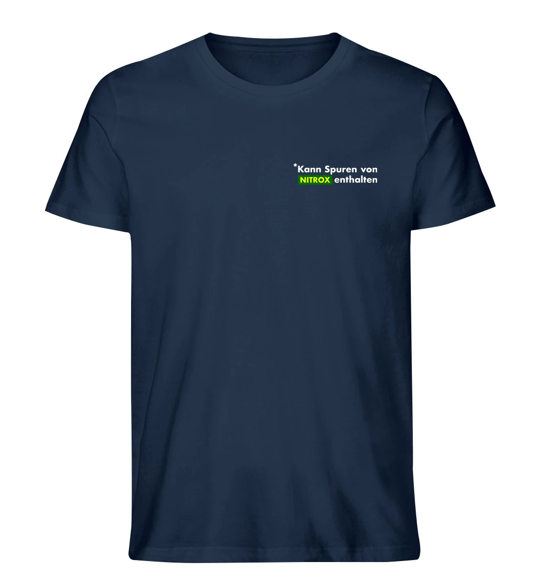 Kann Spuren von Nitrox enthalten - 100 % Bio T-Shirt