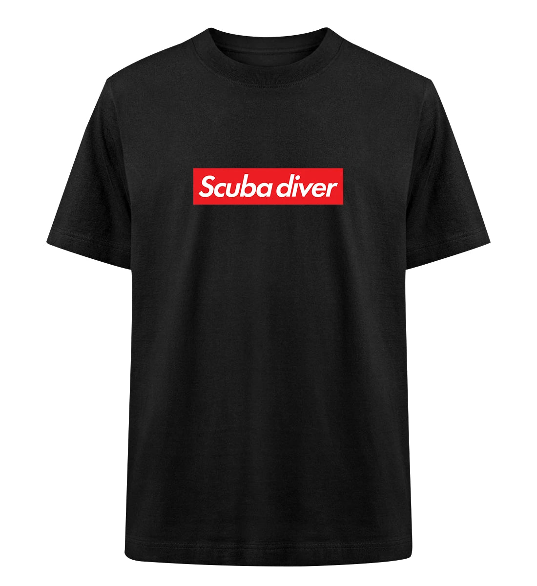 Scuba diver - 100 % Bio Oversized T-Shirt