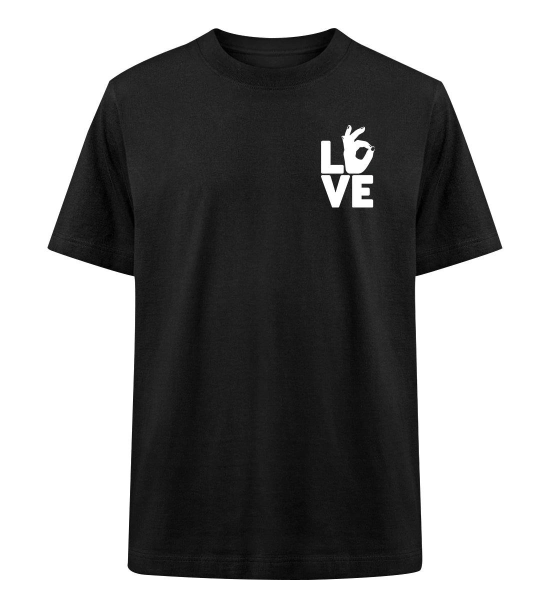 Love - 100 % Bio Oversized T-Shirt