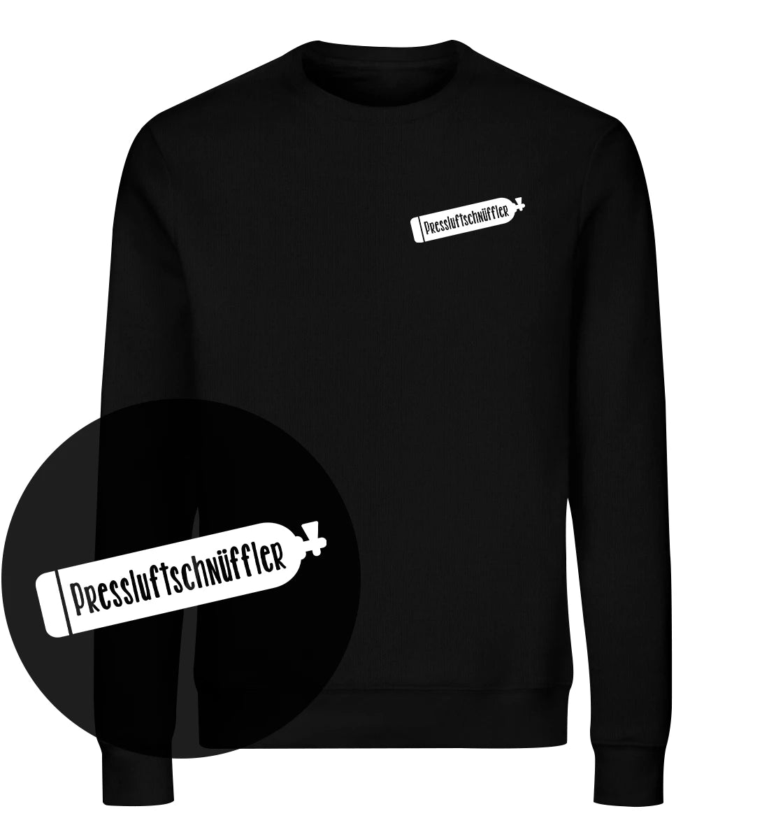 Pressluftschnüffler - Bio Sweater