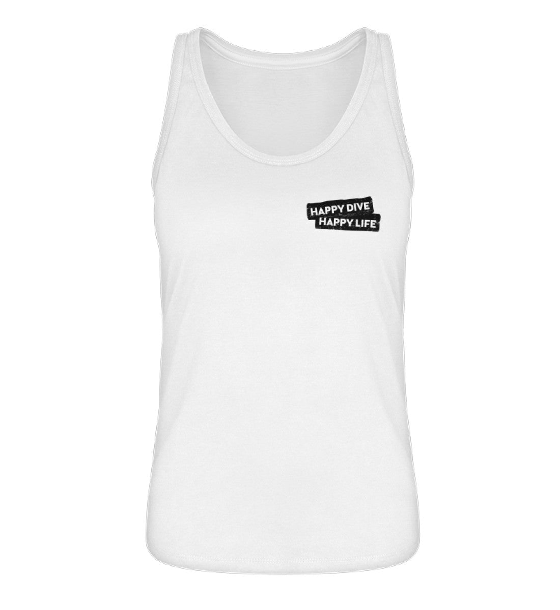 Happy Dive Happy Life - 100 % Bio Frauen T-Shirt