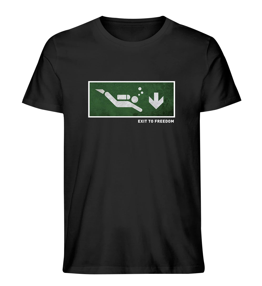 Exit to Freedom - 100 % Bio T-Shirt