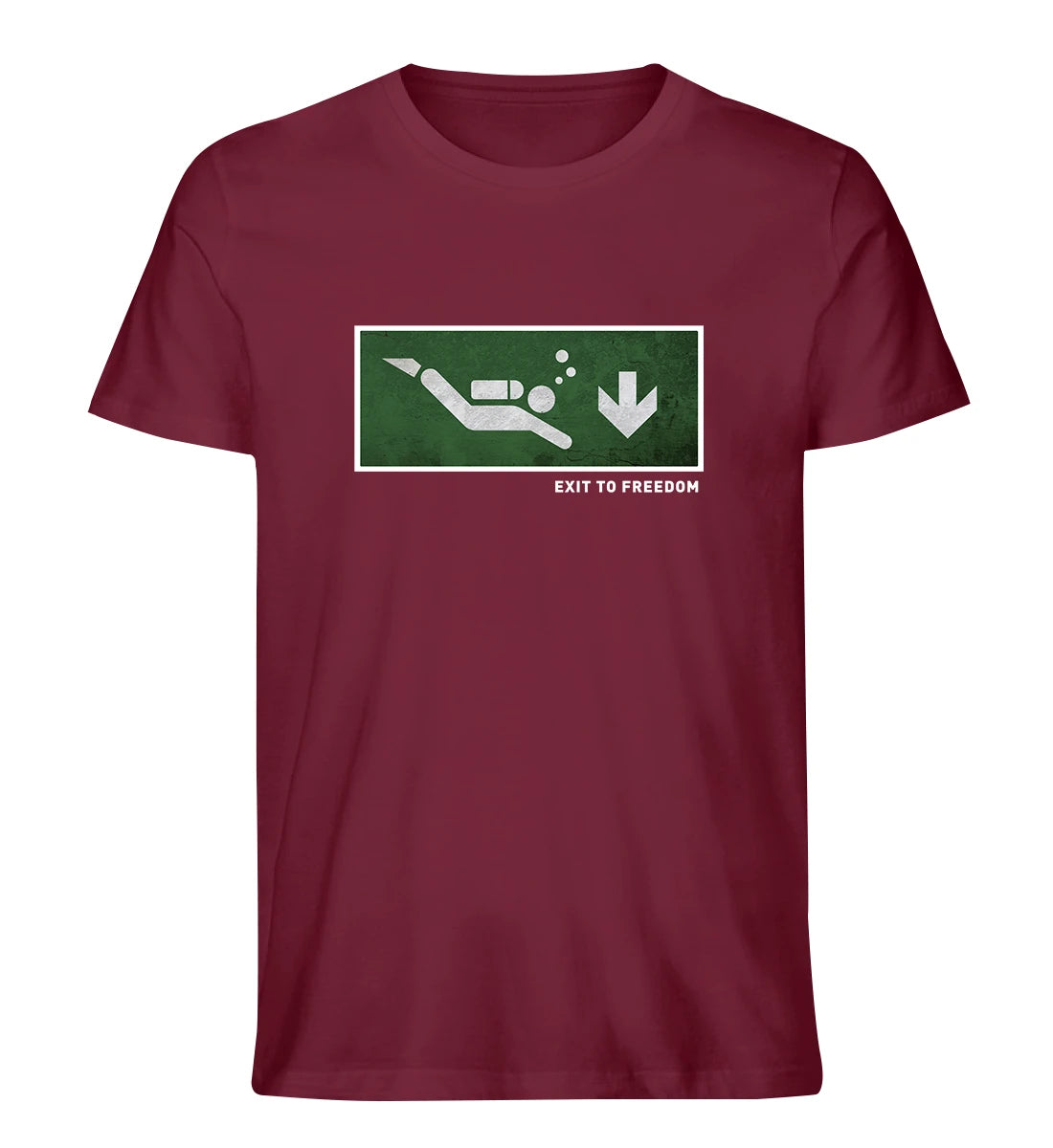 Exit to Freedom - 100 % Bio T-Shirt