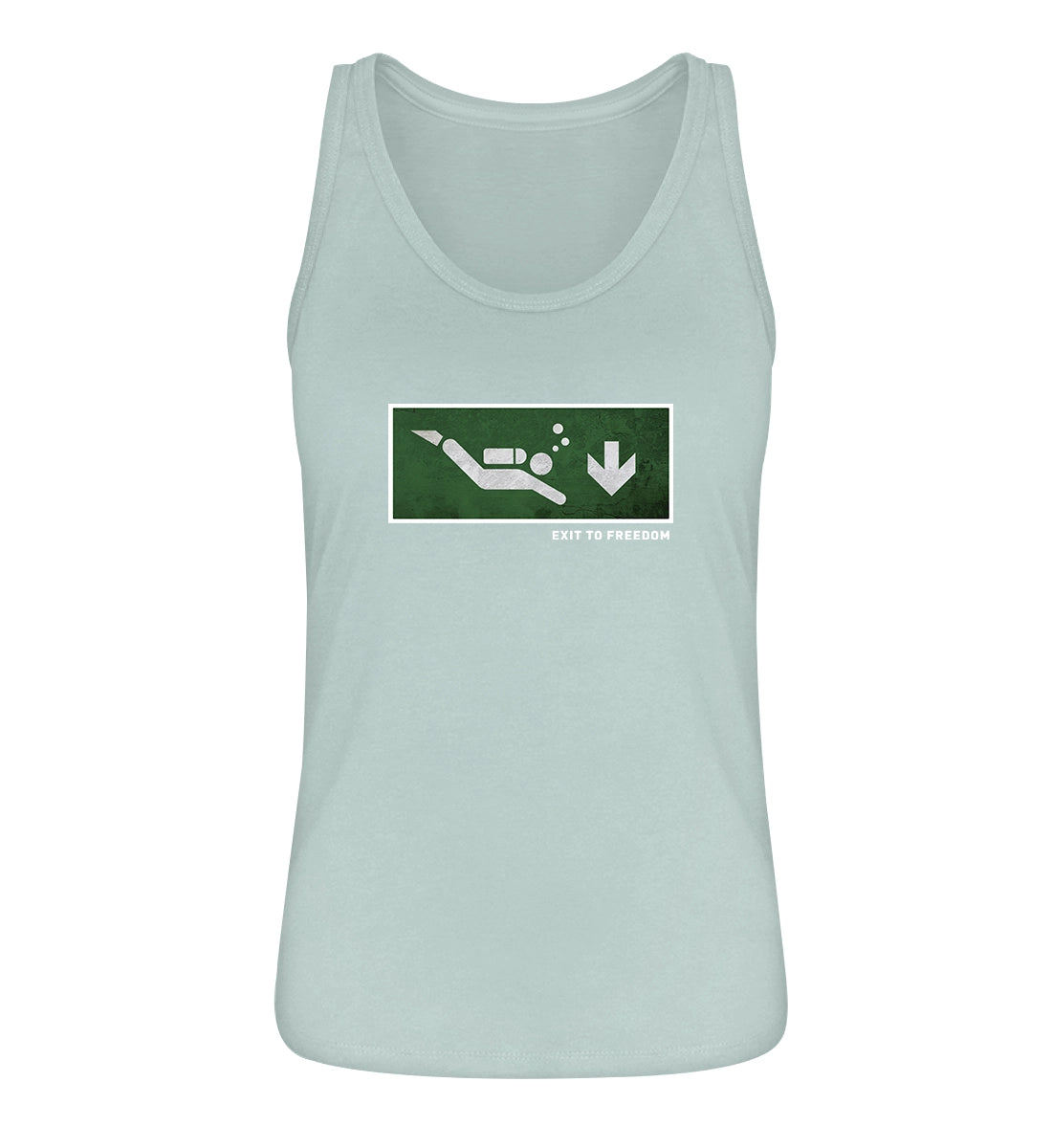 Exit to Freedom - 100 % Bio Frauen Tanktop