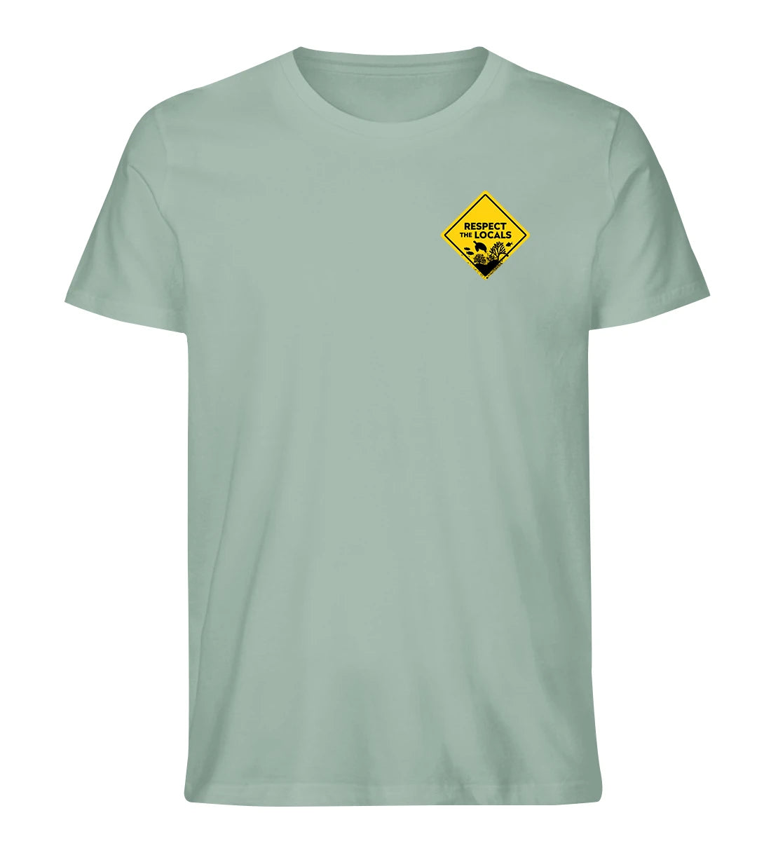 Respect the Locals / marinelife - 100 % Bio T-Shirt