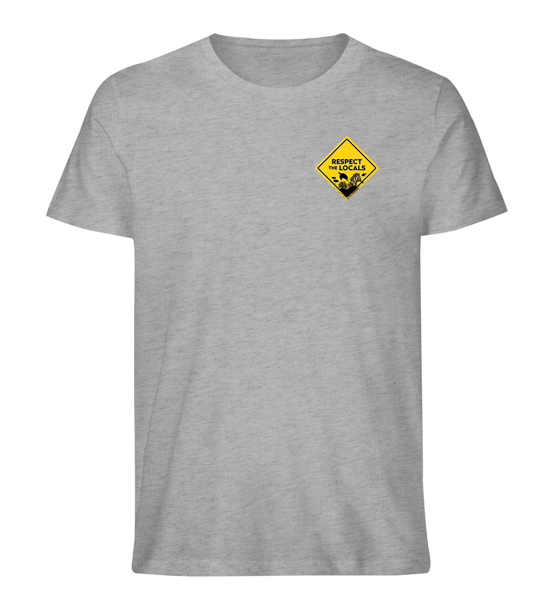 Respect the Locals / marinelife - 100 % Bio T-Shirt