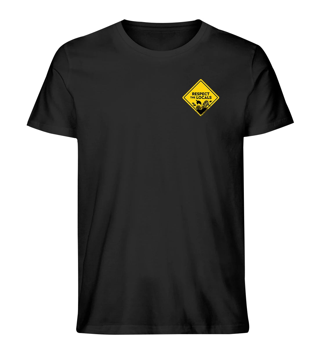 Respect the Locals / marinelife - 100 % Bio T-Shirt