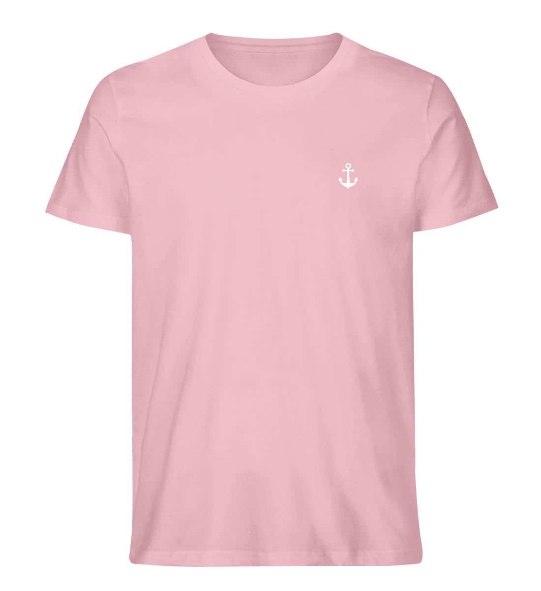 Anker gestickt - 100 % Bio Shirt mit Stick