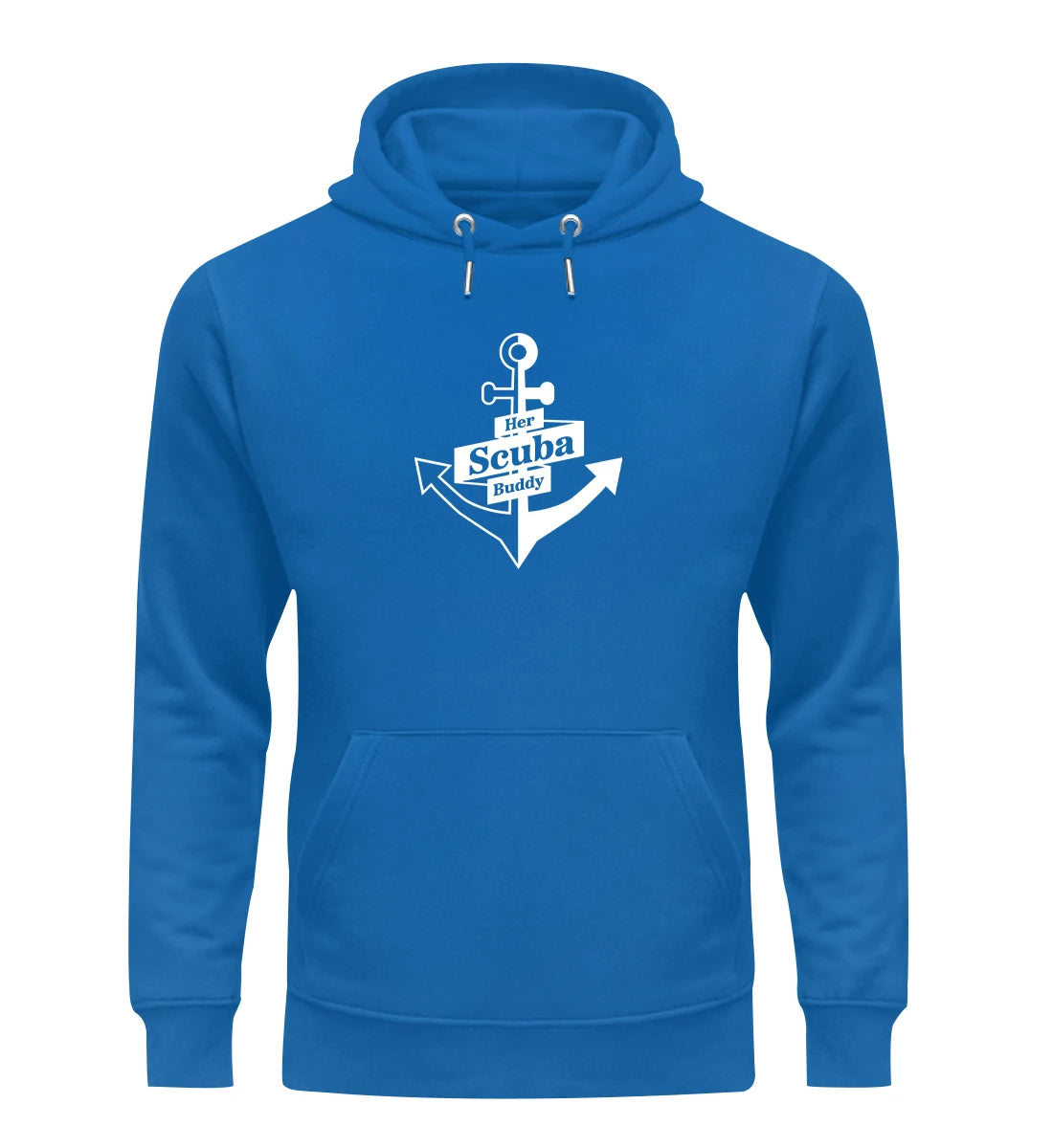 Her Scuba Buddy (bold) - Bio Hoodie