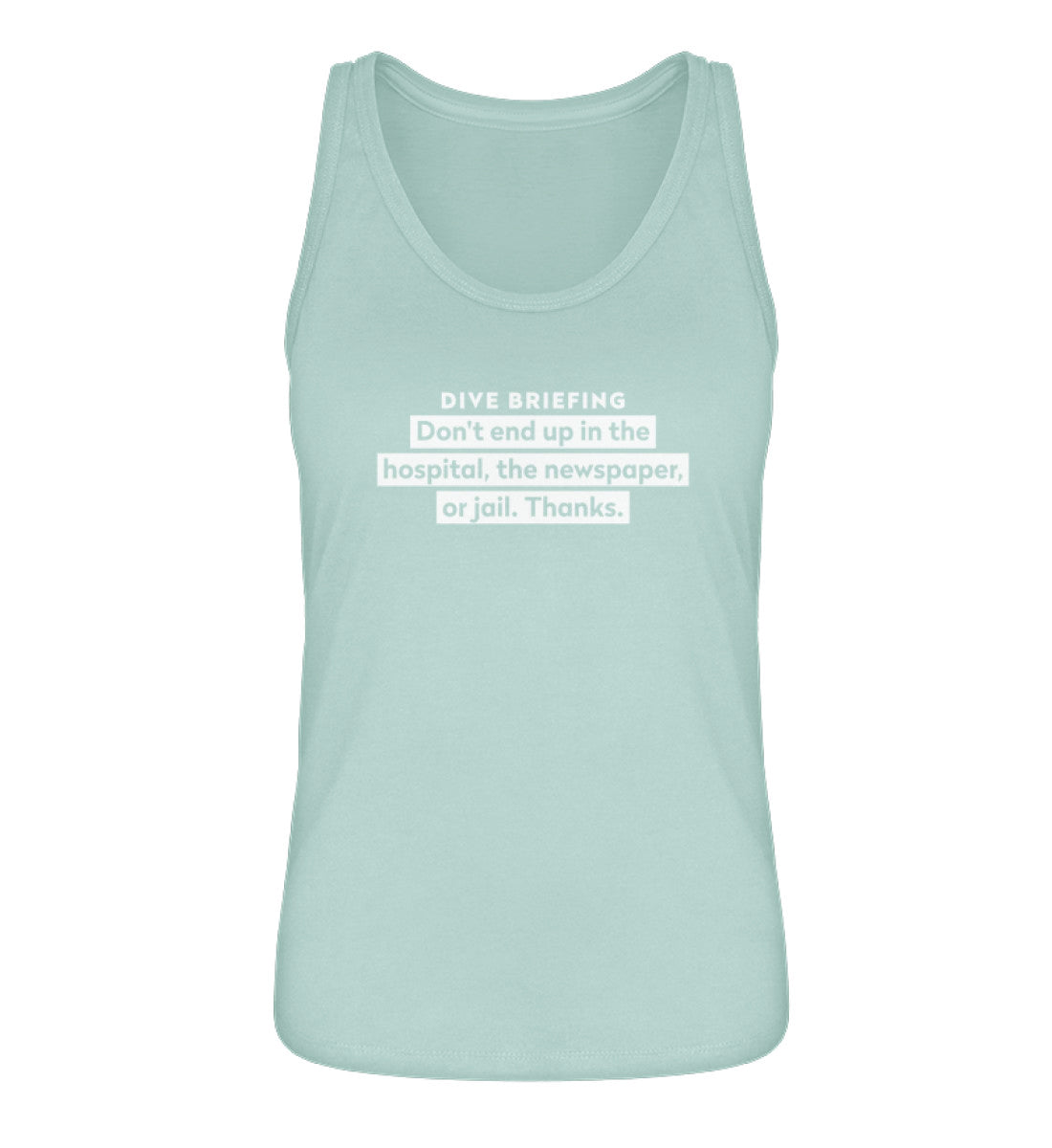 Dive Briefing - 100 % Bio Frauen Tanktop