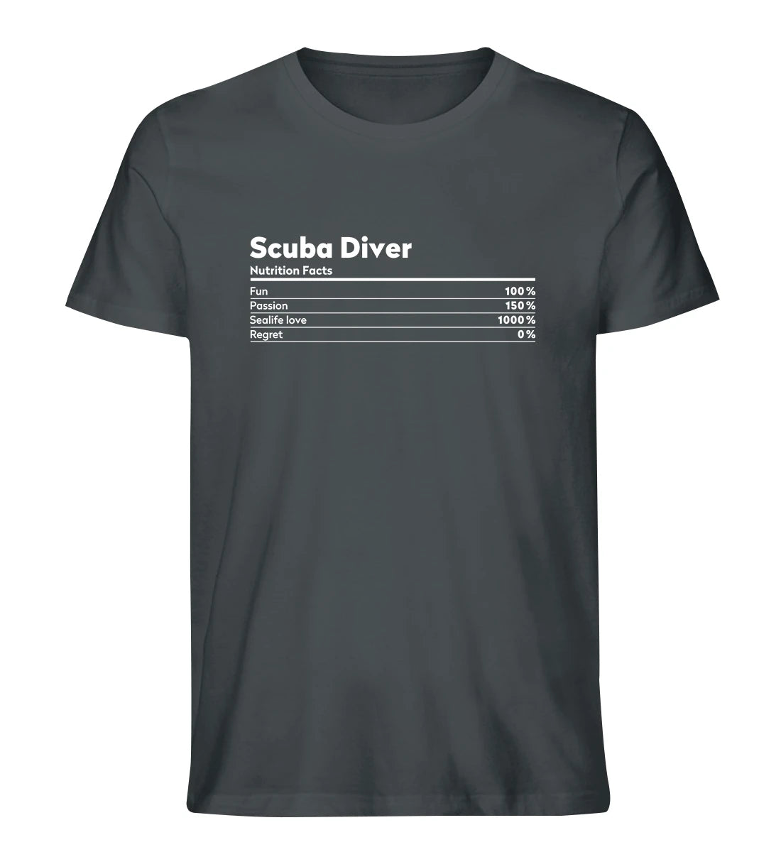 Scuba Diver Nutrition - 100 % Bio T-Shirt