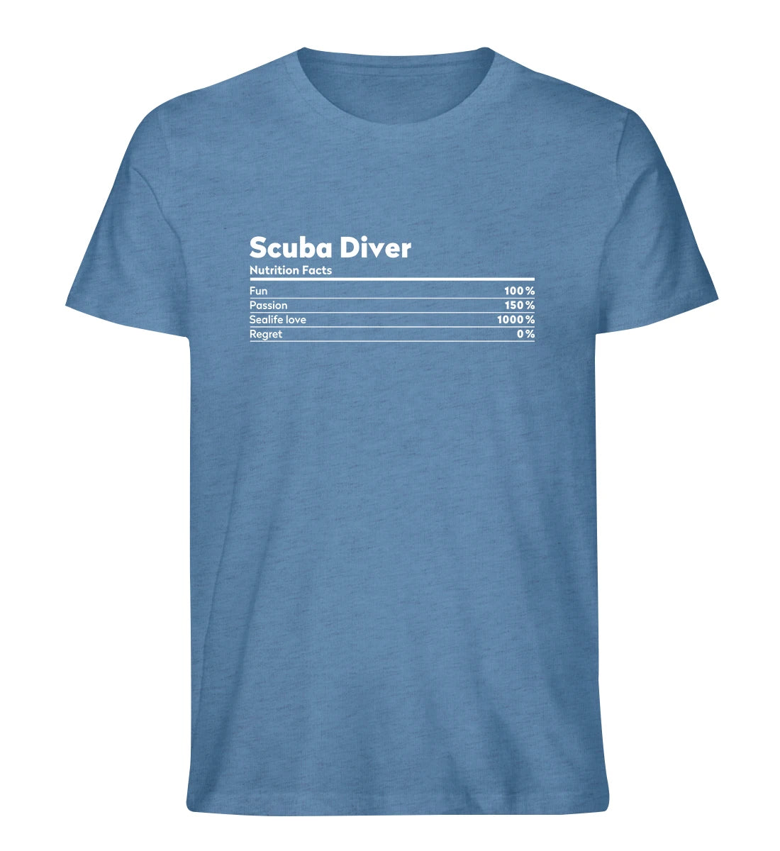 Scuba Diver Nutrition - 100 % Bio T-Shirt