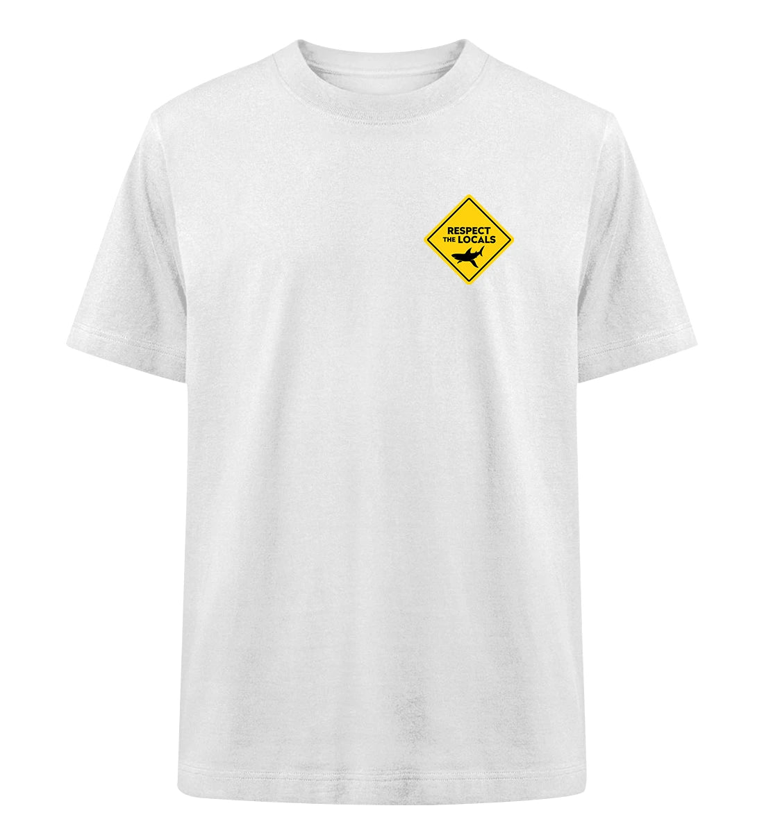 Respect the Locals / sharks - 100 % Oversized Bio T-Shirt