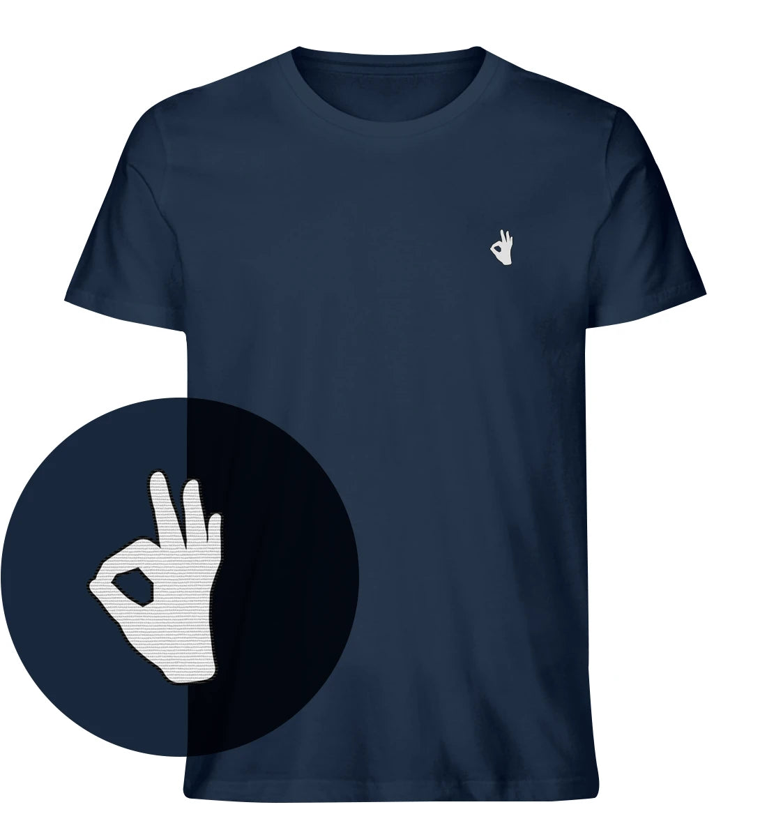 OK gestickt - 100 % Bio T-Shirt