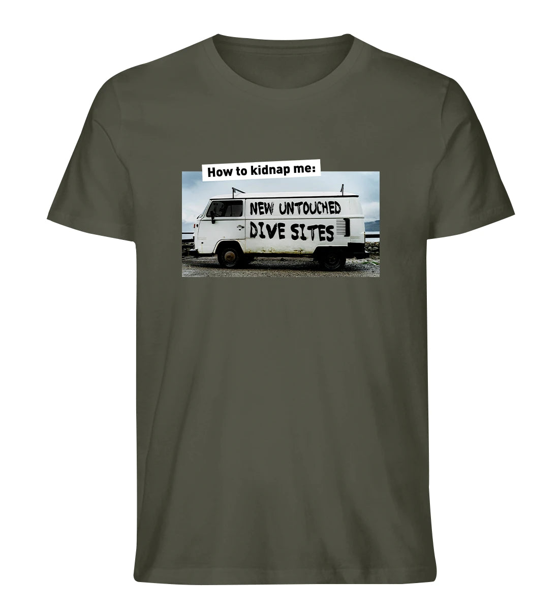 Untouched Dive Sites - 100 % Bio T-Shirt