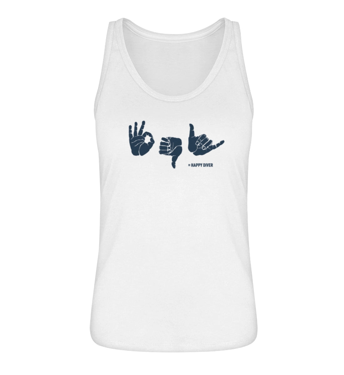 Happy Diver - 100 % Bio Frauen Tanktop
