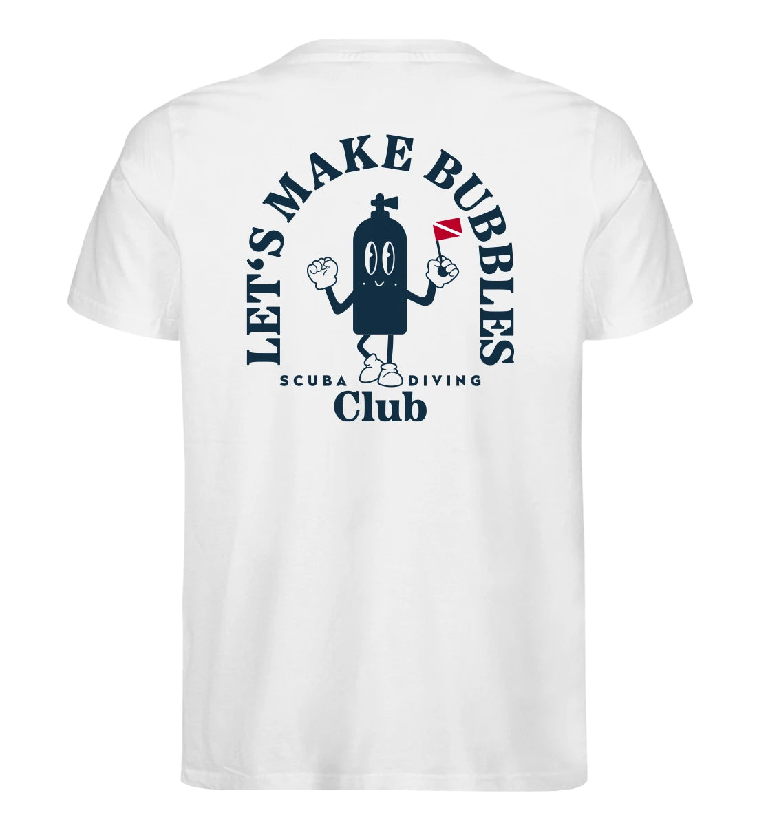 Let's make Bubbles Backprint - 100 % Bio T-Shirt