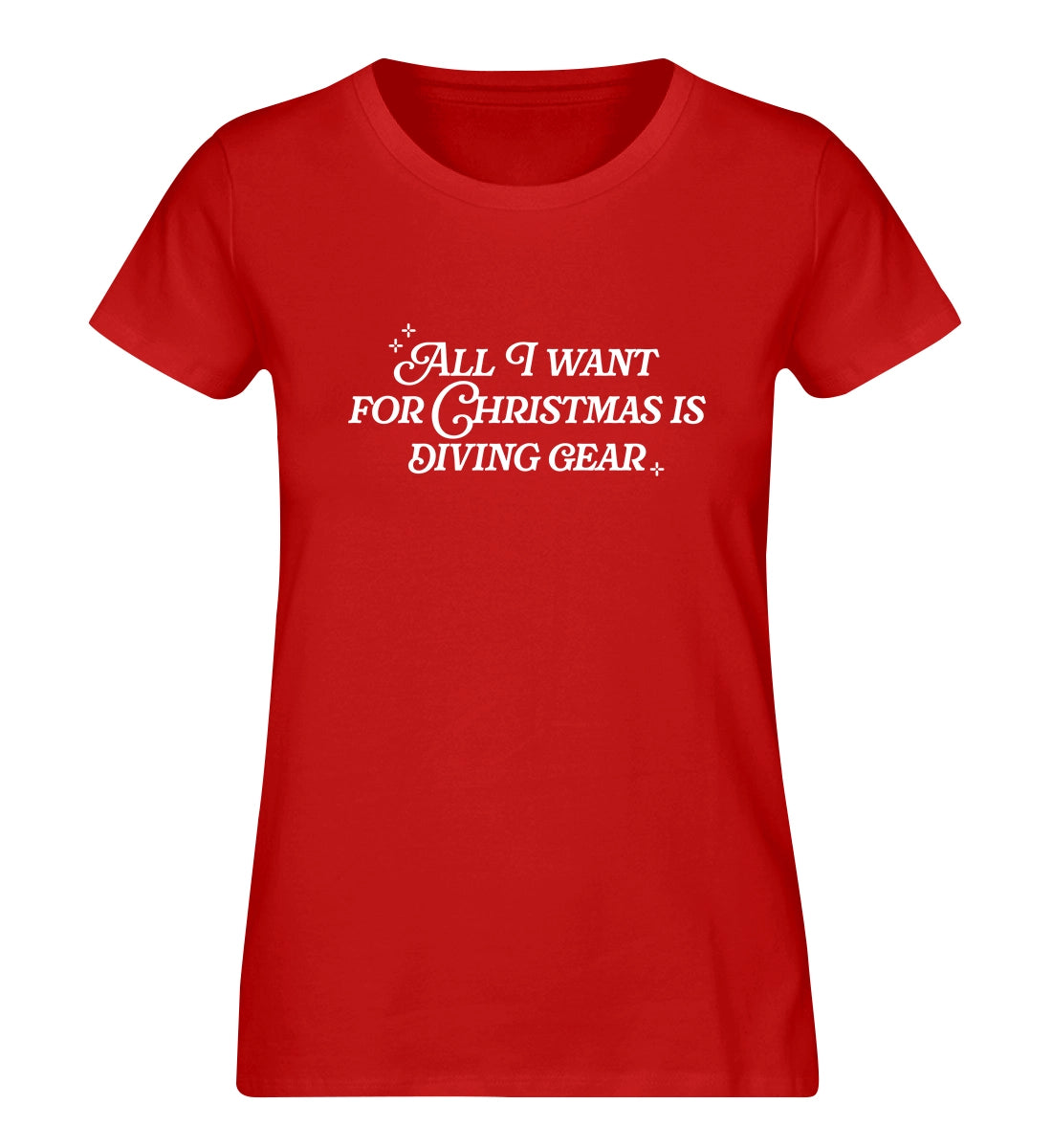 All I want for Christmas - 100 % Bio Frauen T-Shirt