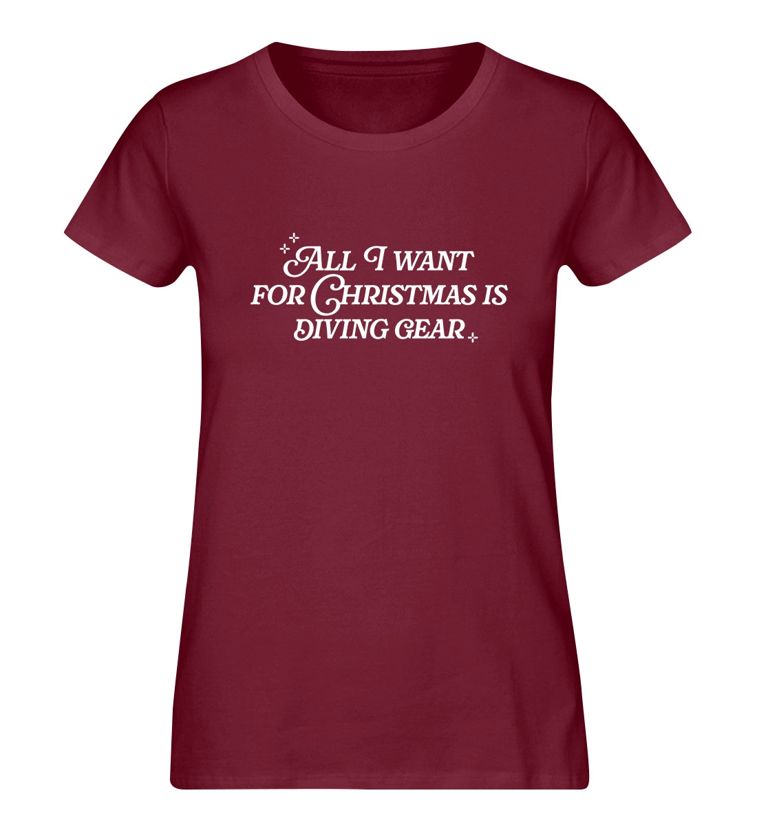 All I want for Christmas - 100 % Bio Frauen T-Shirt